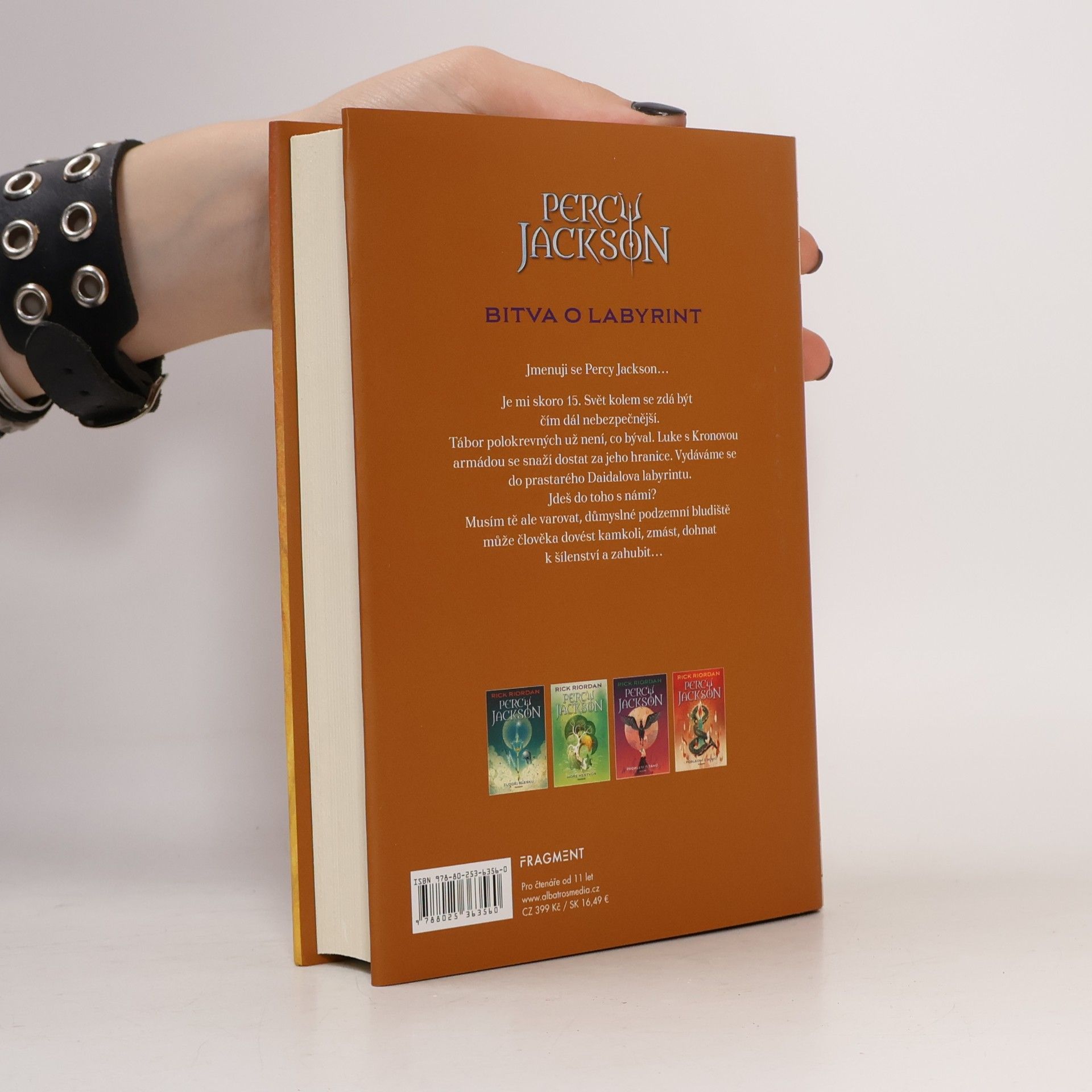 Rick Riordan Percy Jackson. Bitva o labyrint