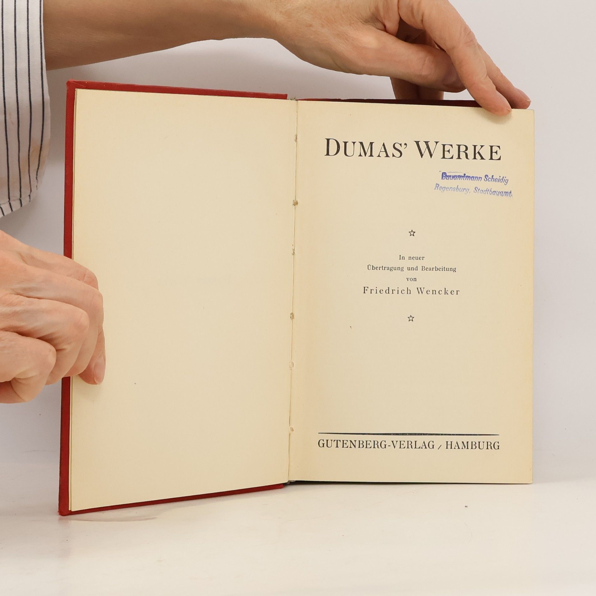 Alexandre Dumas Dumas Werke. Marats Sohn