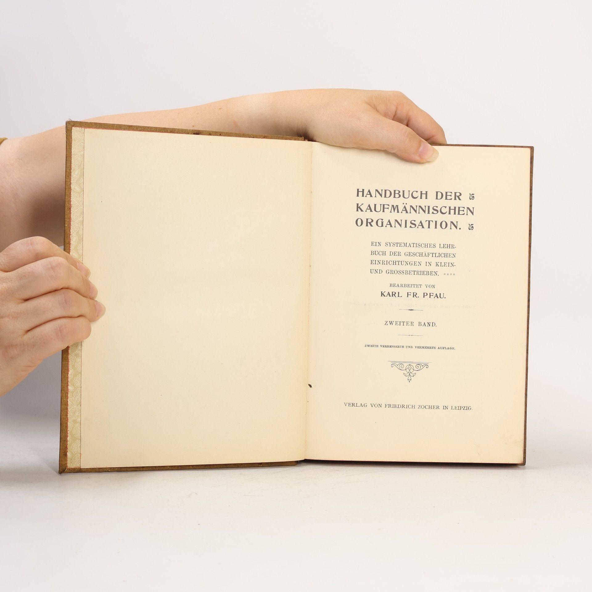 Karl F. Pfau Handbuch der kaufmännischen Organisation 2