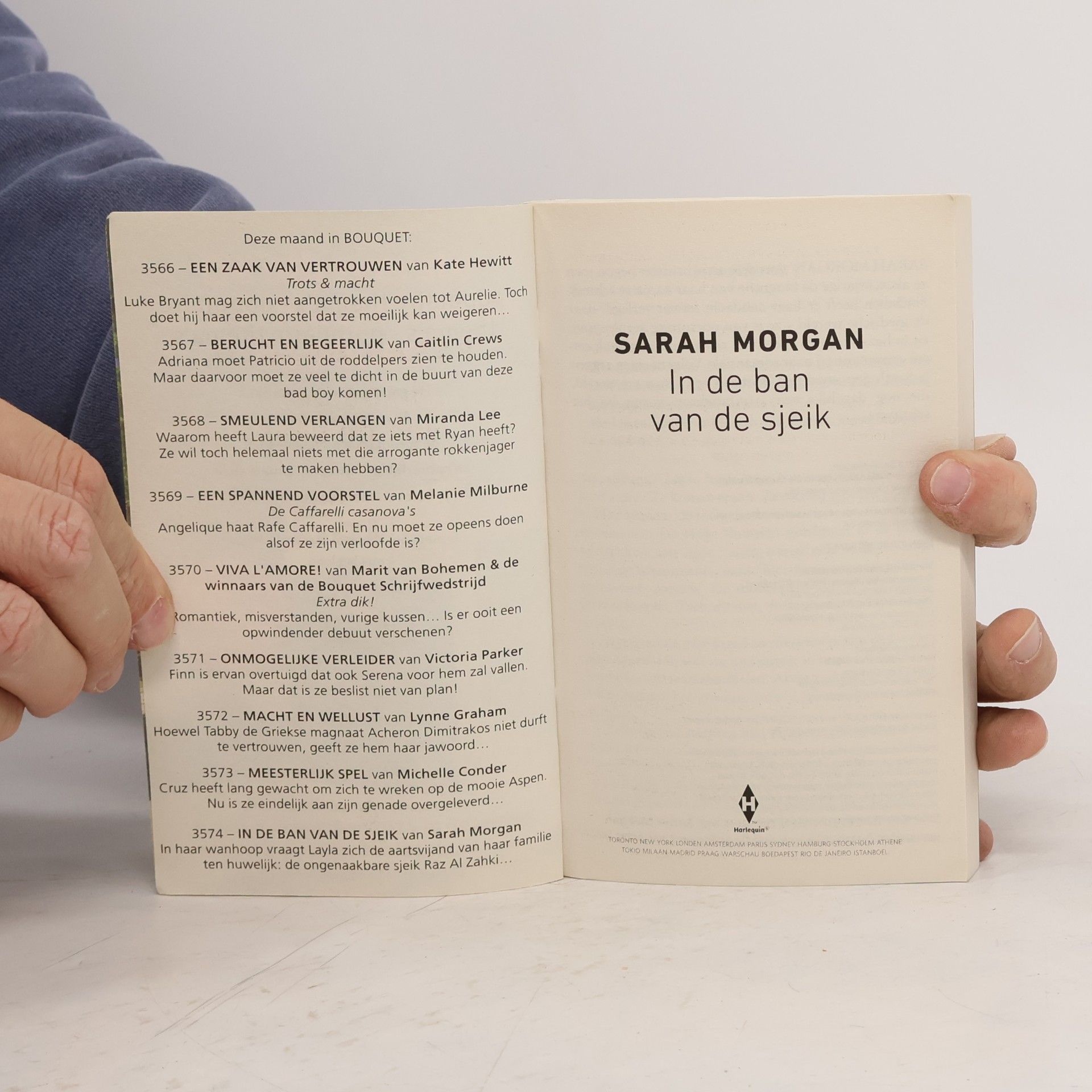 Sarah Morgan In de ban van de sjeik 3574