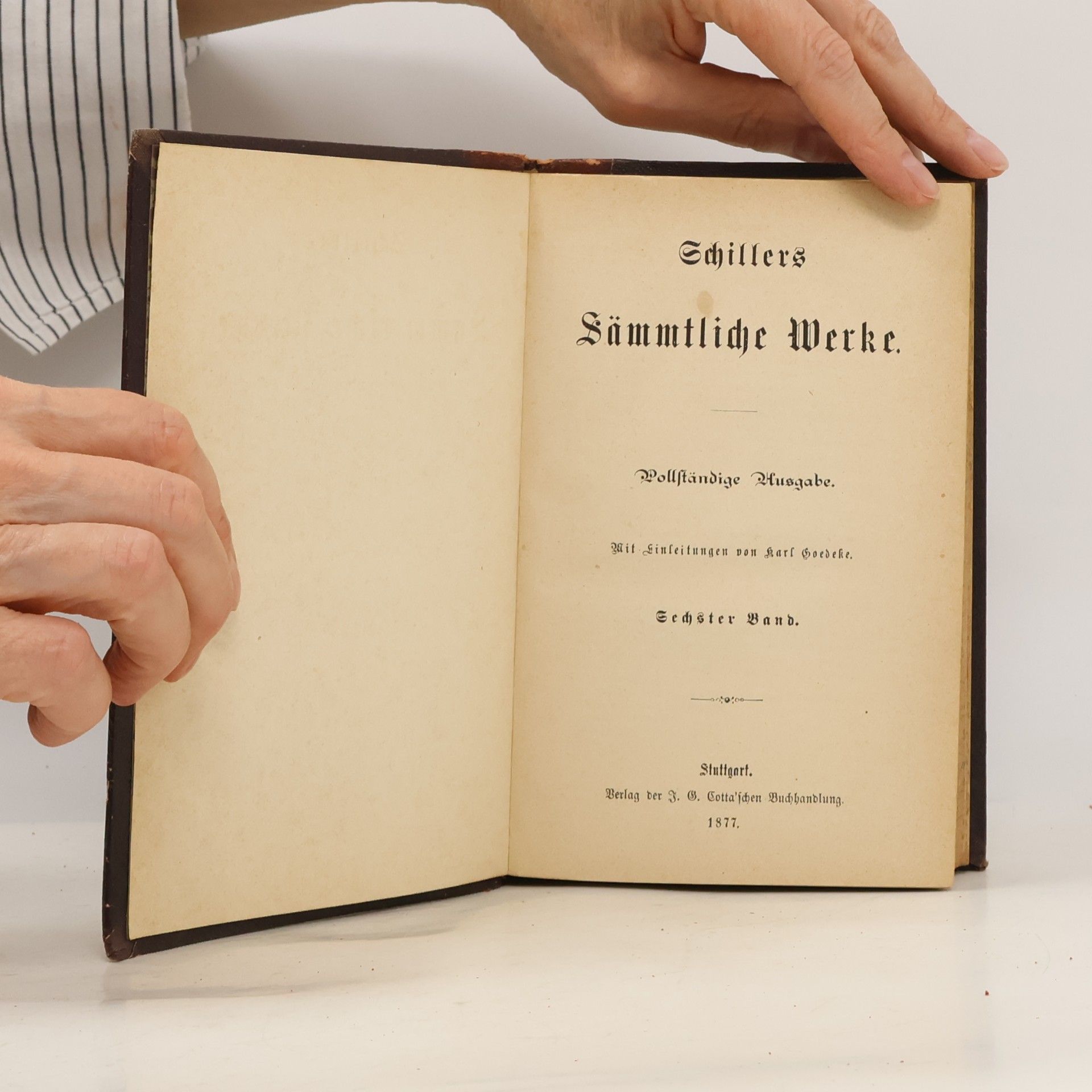 kolektiv Schillers Sämmtliche Werke 6