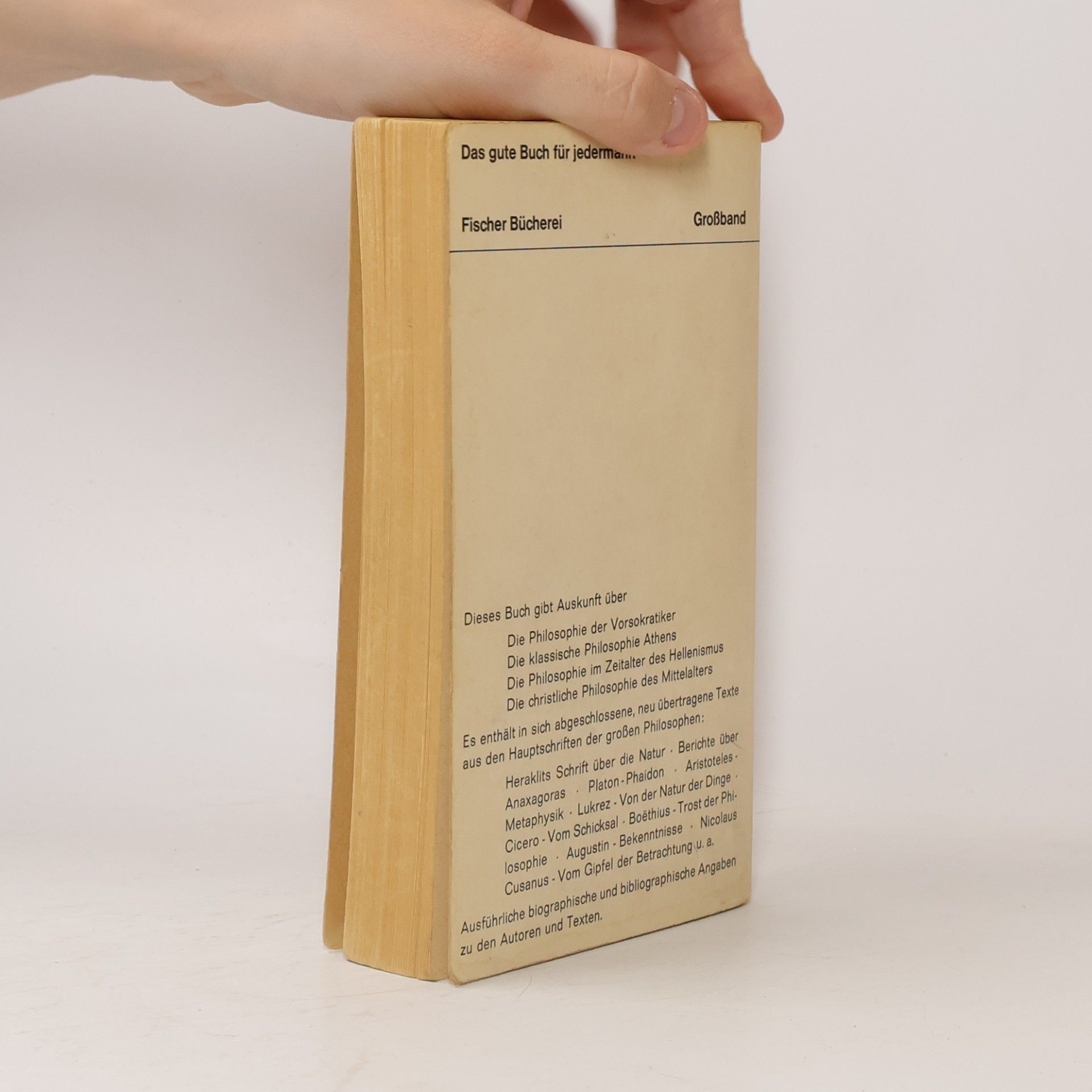 Hans-Georg Gadamer Philosophisches Lesebuch 1