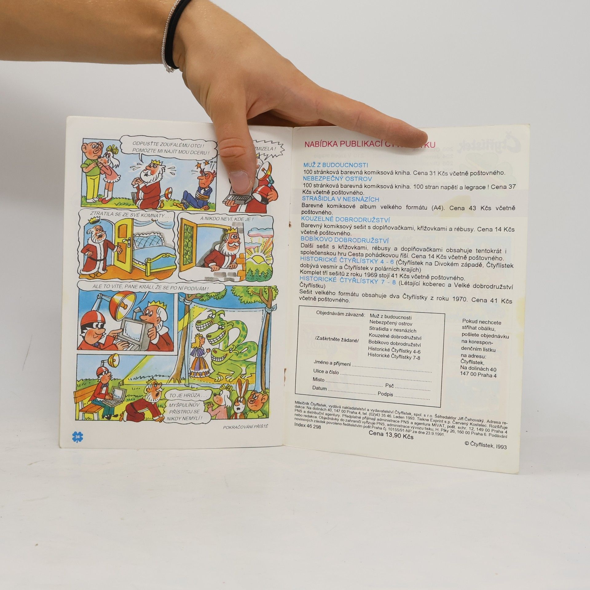 Various authors 12x Čtyřlístek (viz foto)