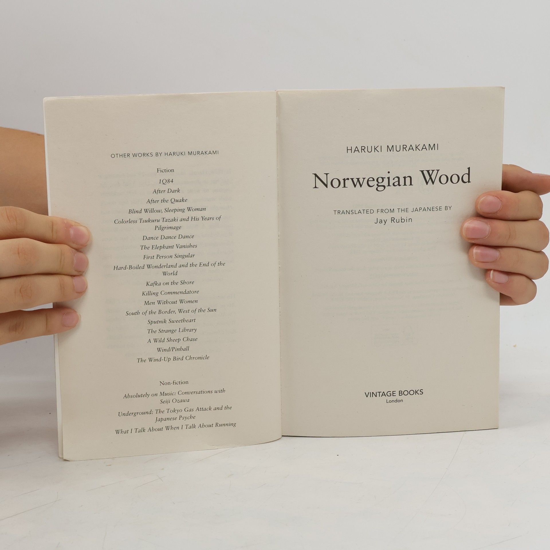 Haruki Murakami Norwegian Wood
