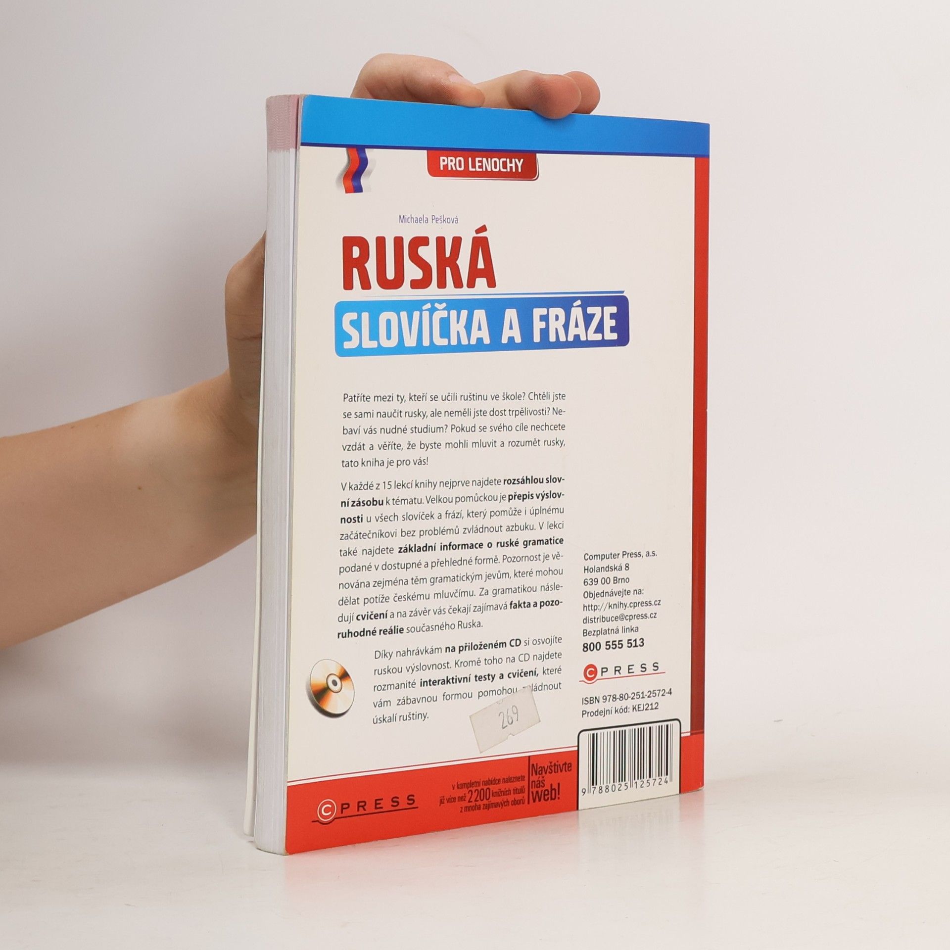 Michaela Pešková Ruská slovíčka a fráze pro lenochy.