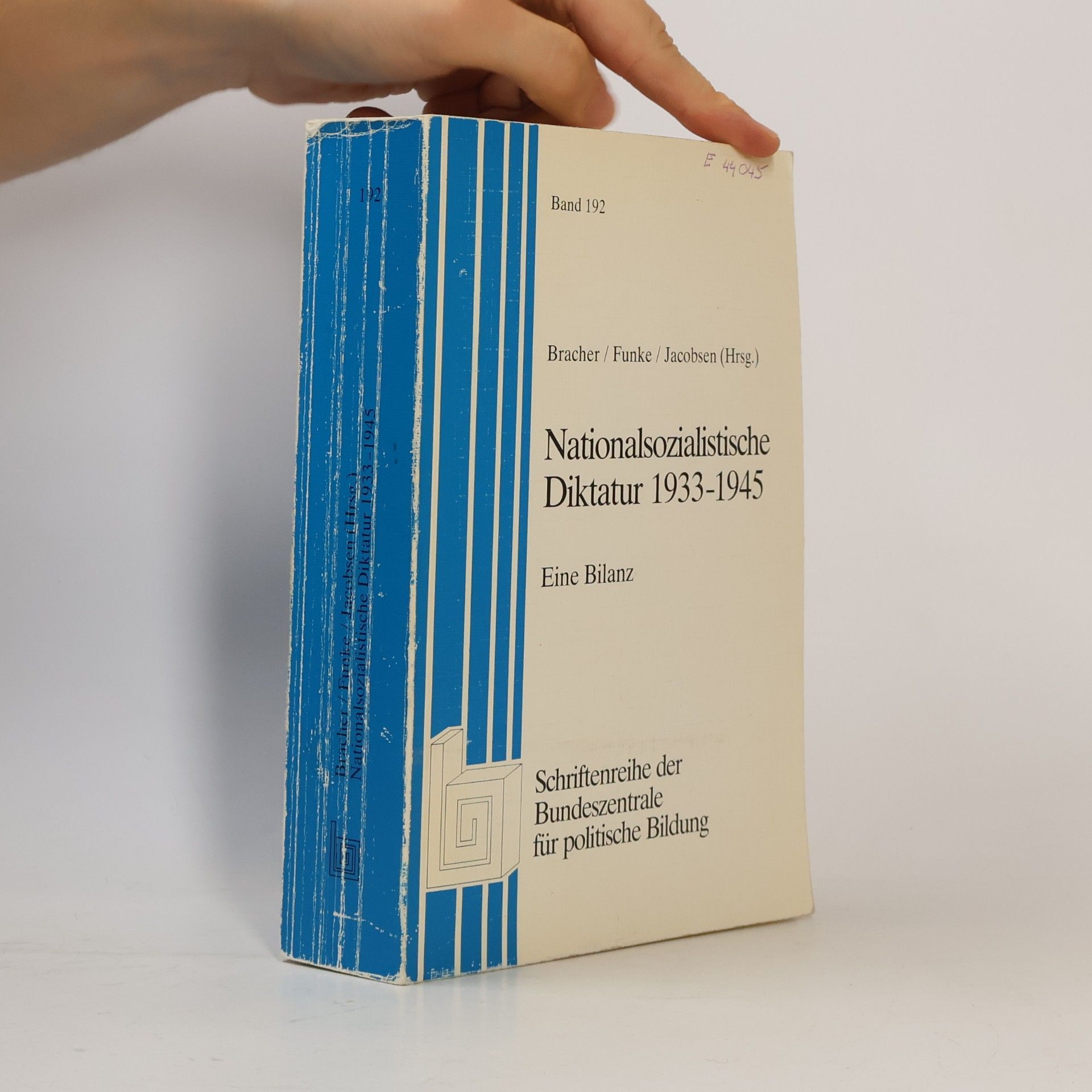 Karl-Dietrich Bracher Nationalsozialistische Diktatur 1933-1945 : eine Bilanz