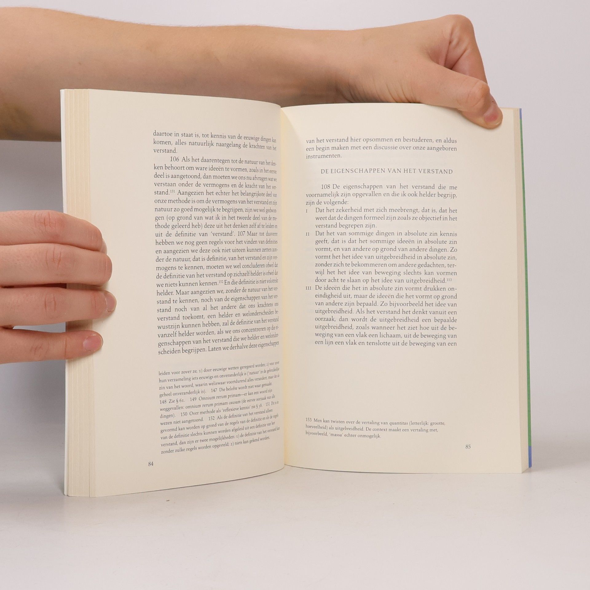 Baruch Spinoza Verhandeling over de verbetering van het verstand