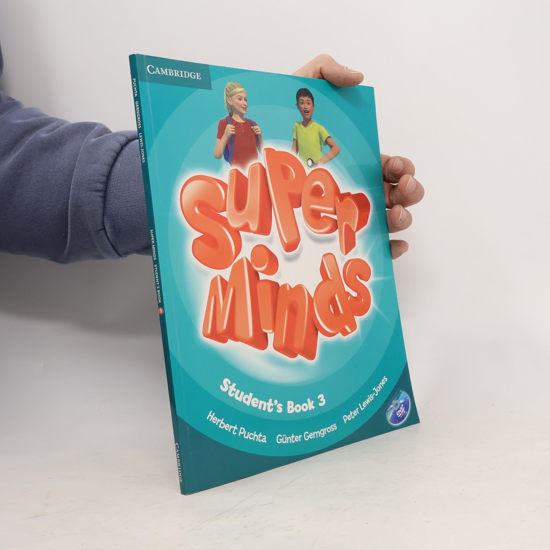Herbert Puchta Super Minds Level 3 Students Book with DVD-ROM