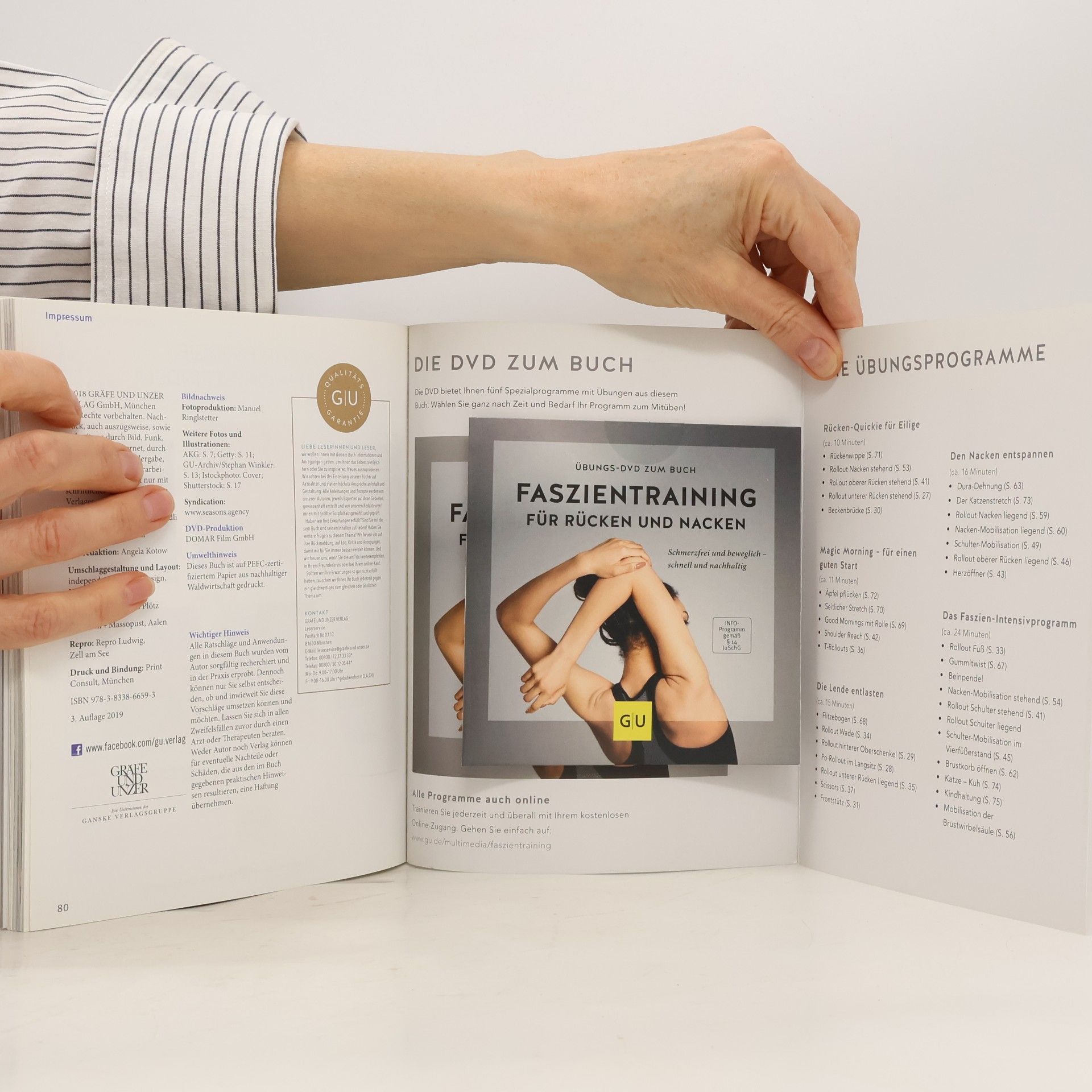 Stefan Rieth Faszientraining für Rücken und Nacken