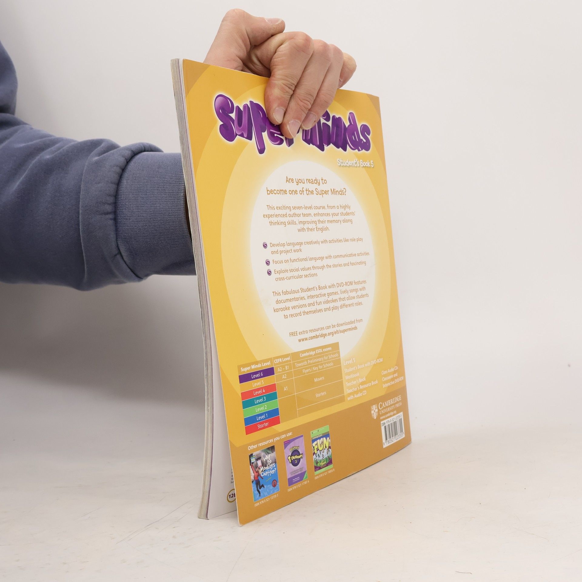 Various authors Super Minds Level 5 Student's Book with DVD-ROM