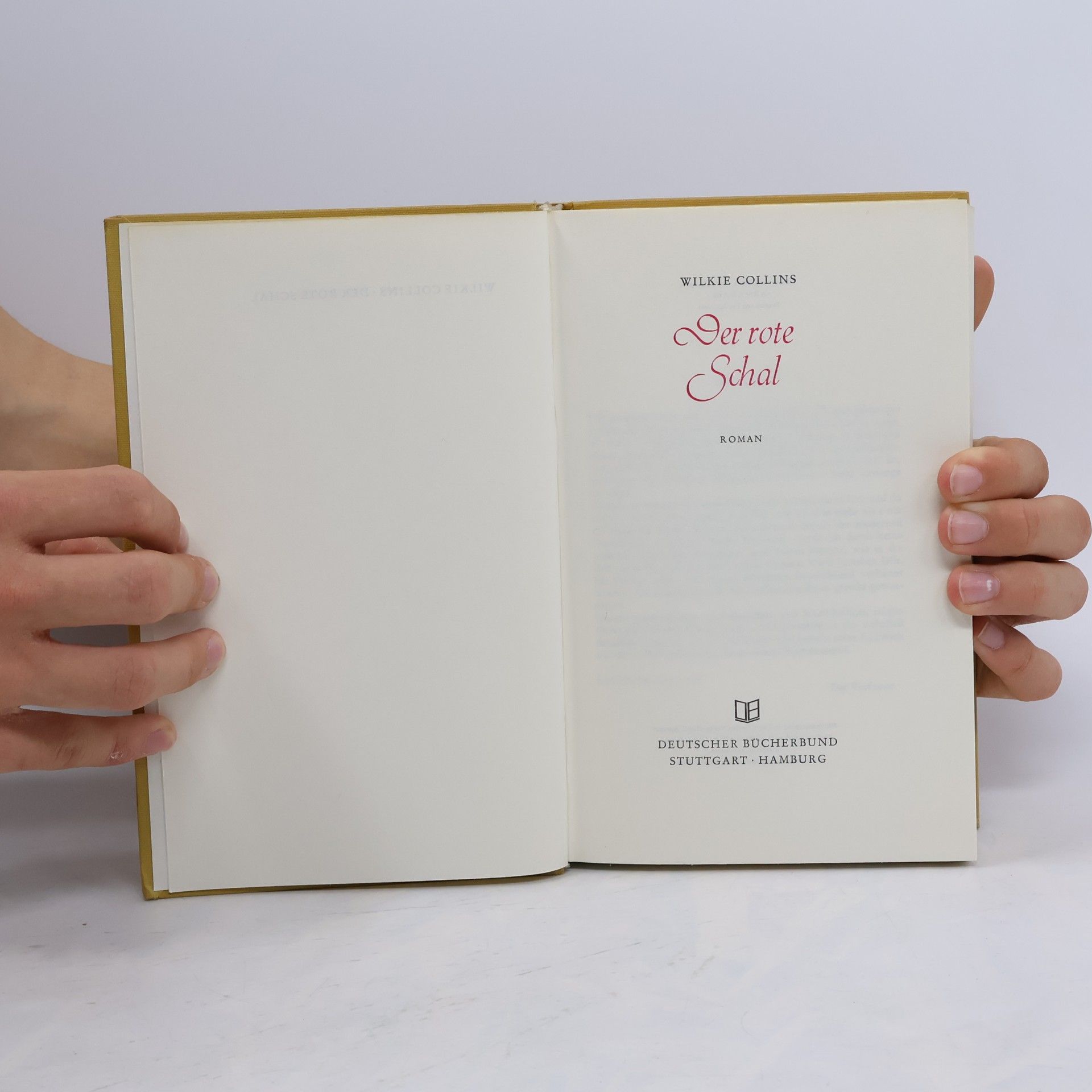 Wilkie Collins Der rote Schal