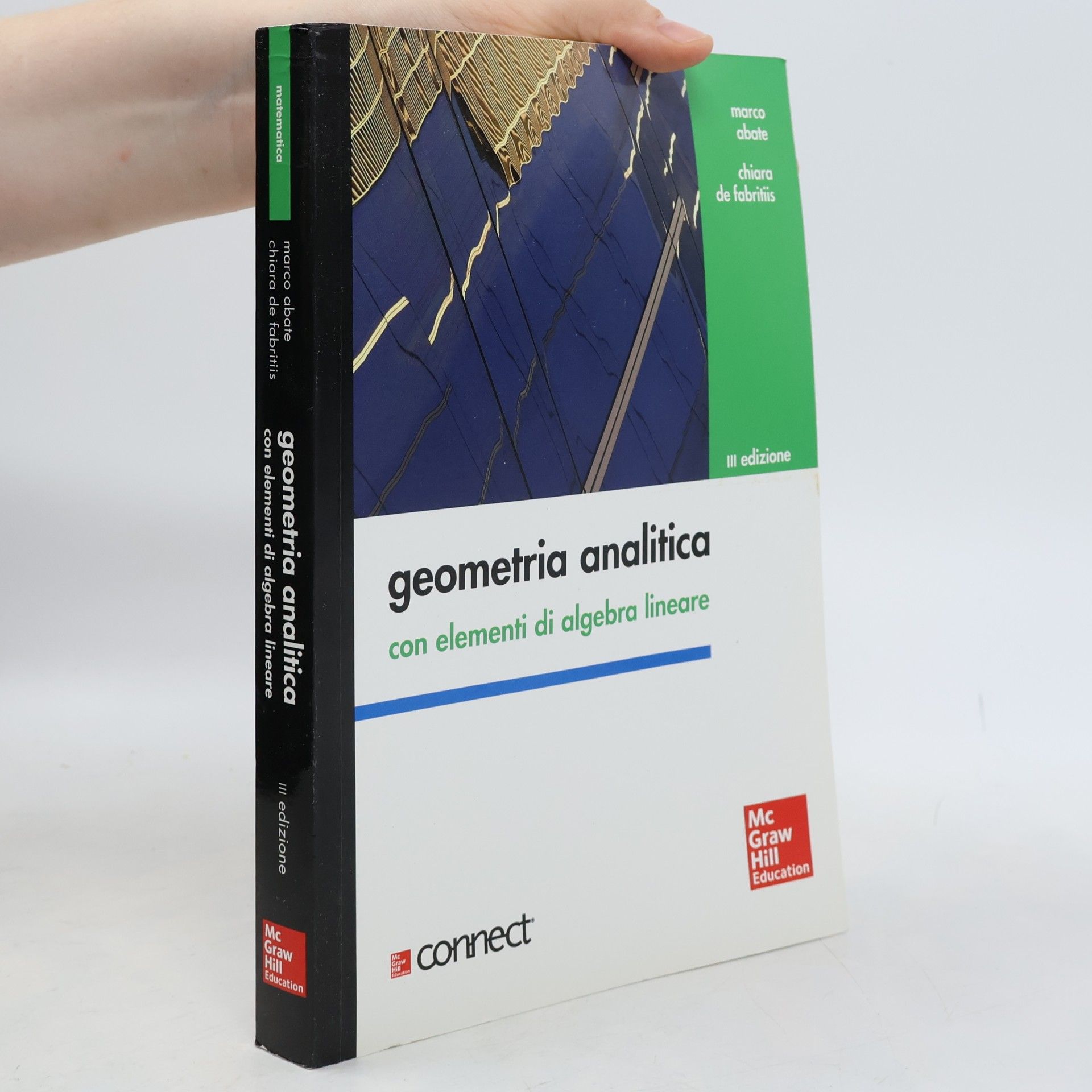 Chiara De Fabritiis Geometria analitica con elementi di algebra lineare