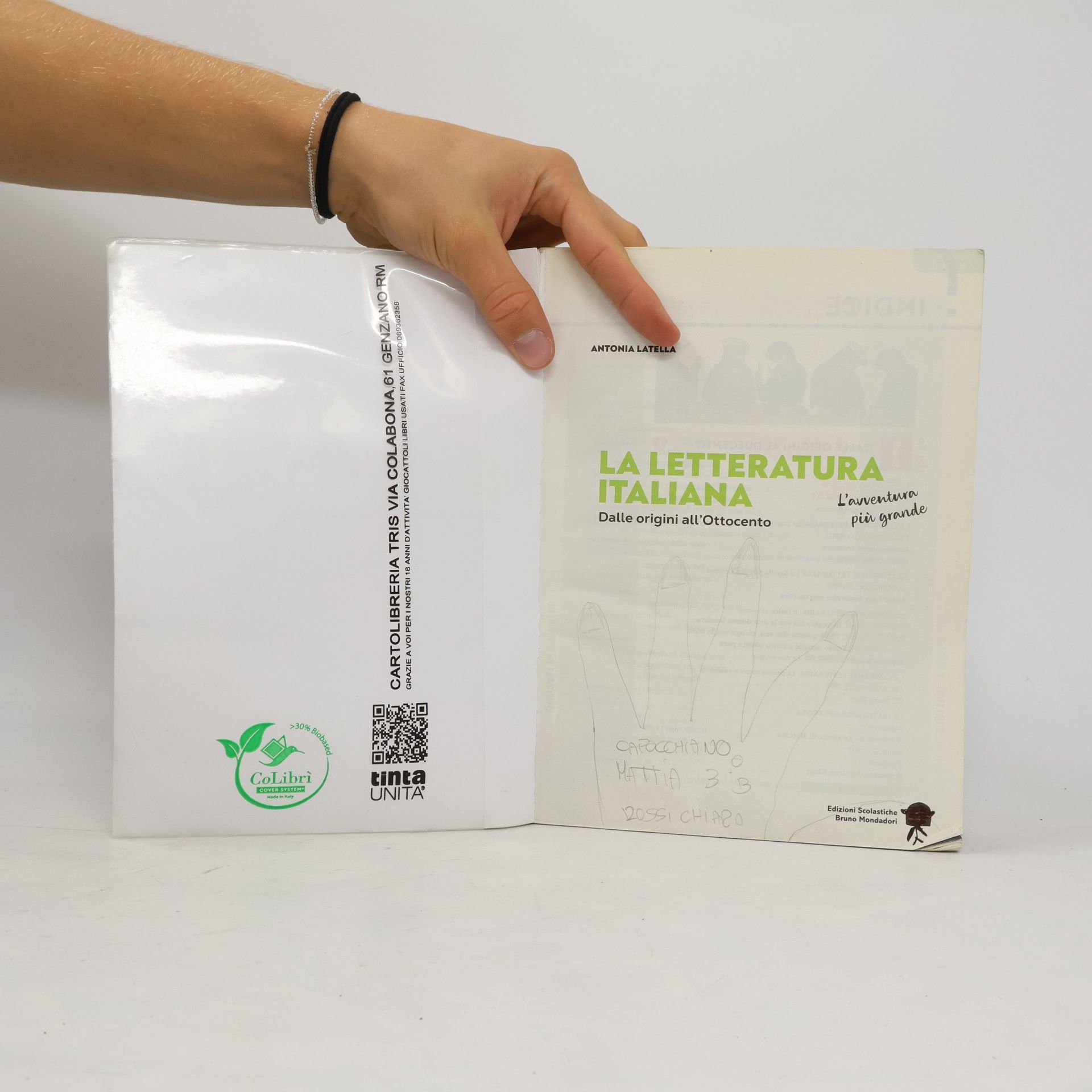 Antonia Latella La Letteratura Italiana. Dalle origini all'Ottocento