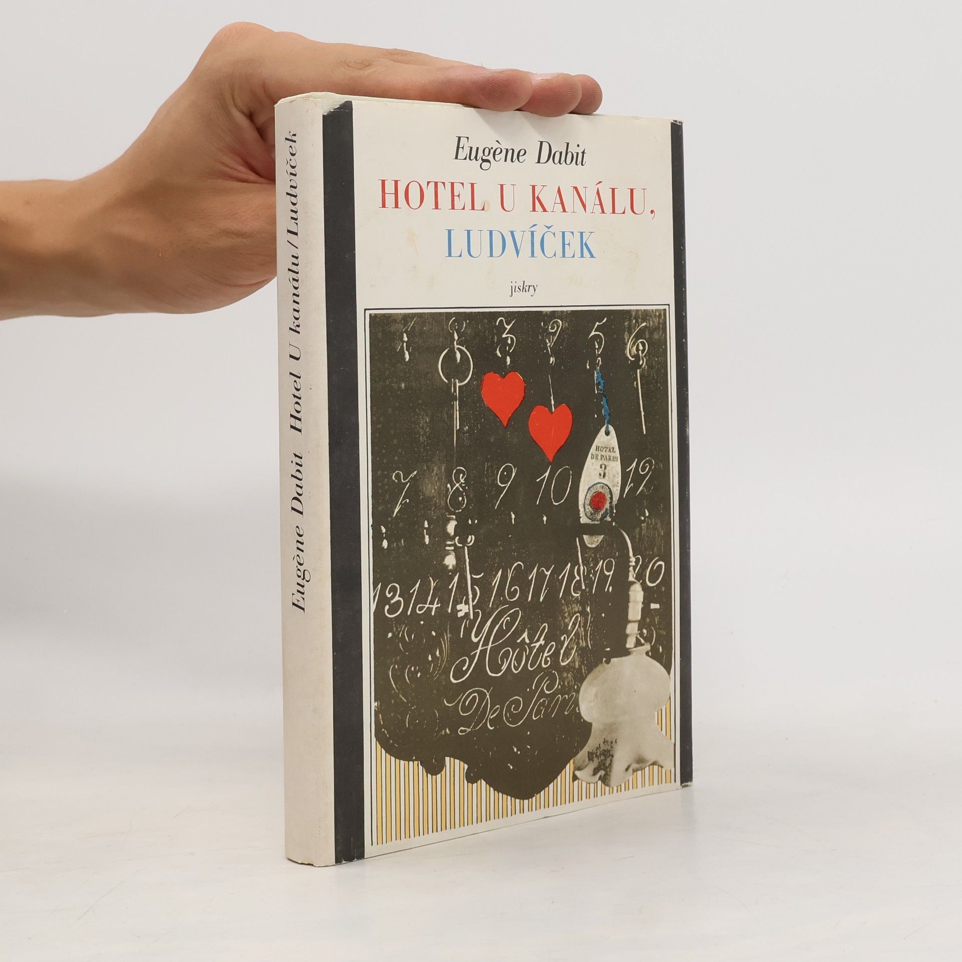 Eugène Dabit Hotel u kanálu. Ludvíček