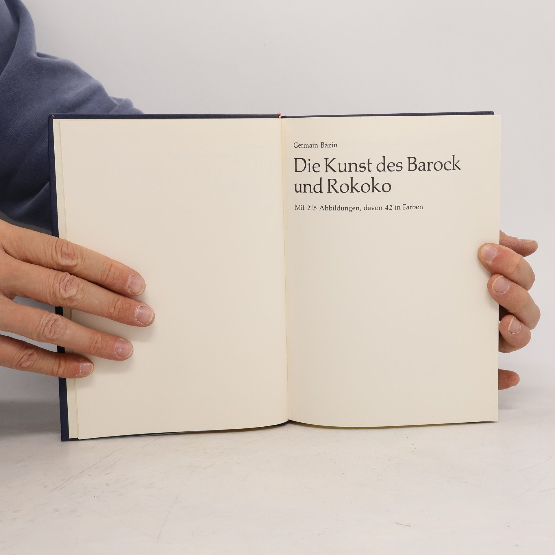 Germain Bazin Die Kunst des Barock und Rokoko