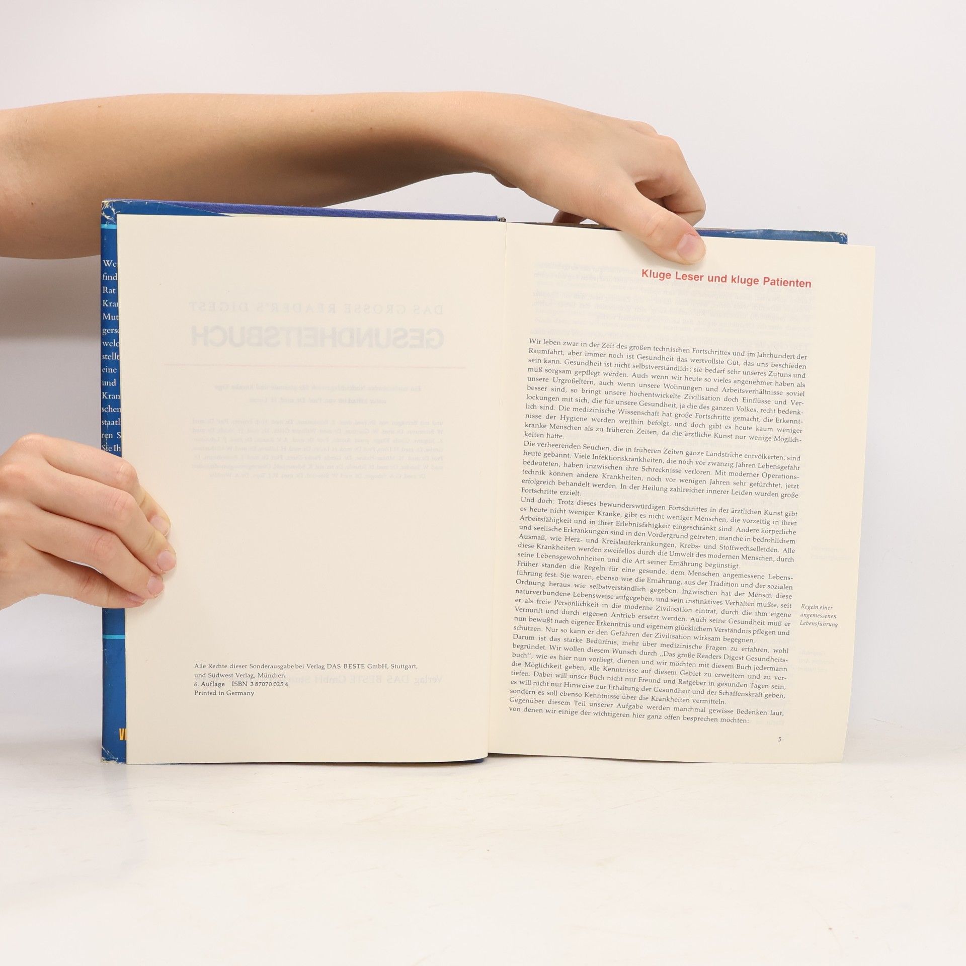 Autores varios Das große Reader's Digest Gesundheits-Buch
