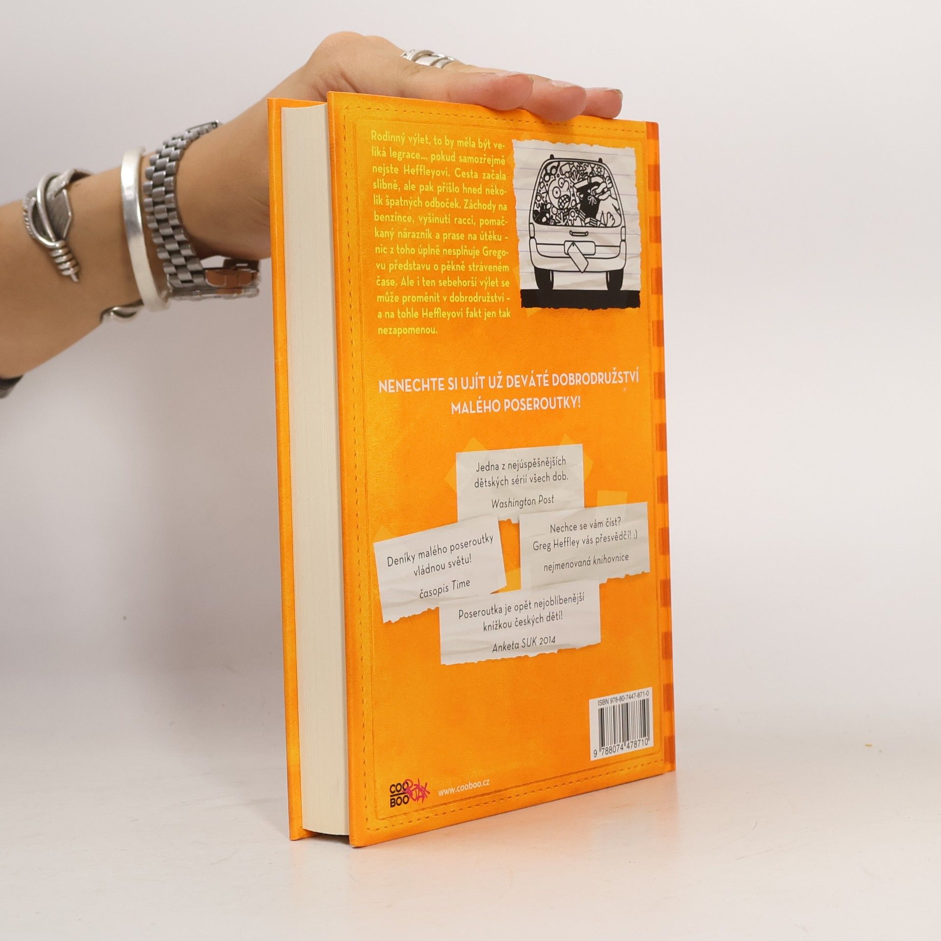 Jeff Kinney Deník malého poseroutky 9. Výlet za všechny peníze