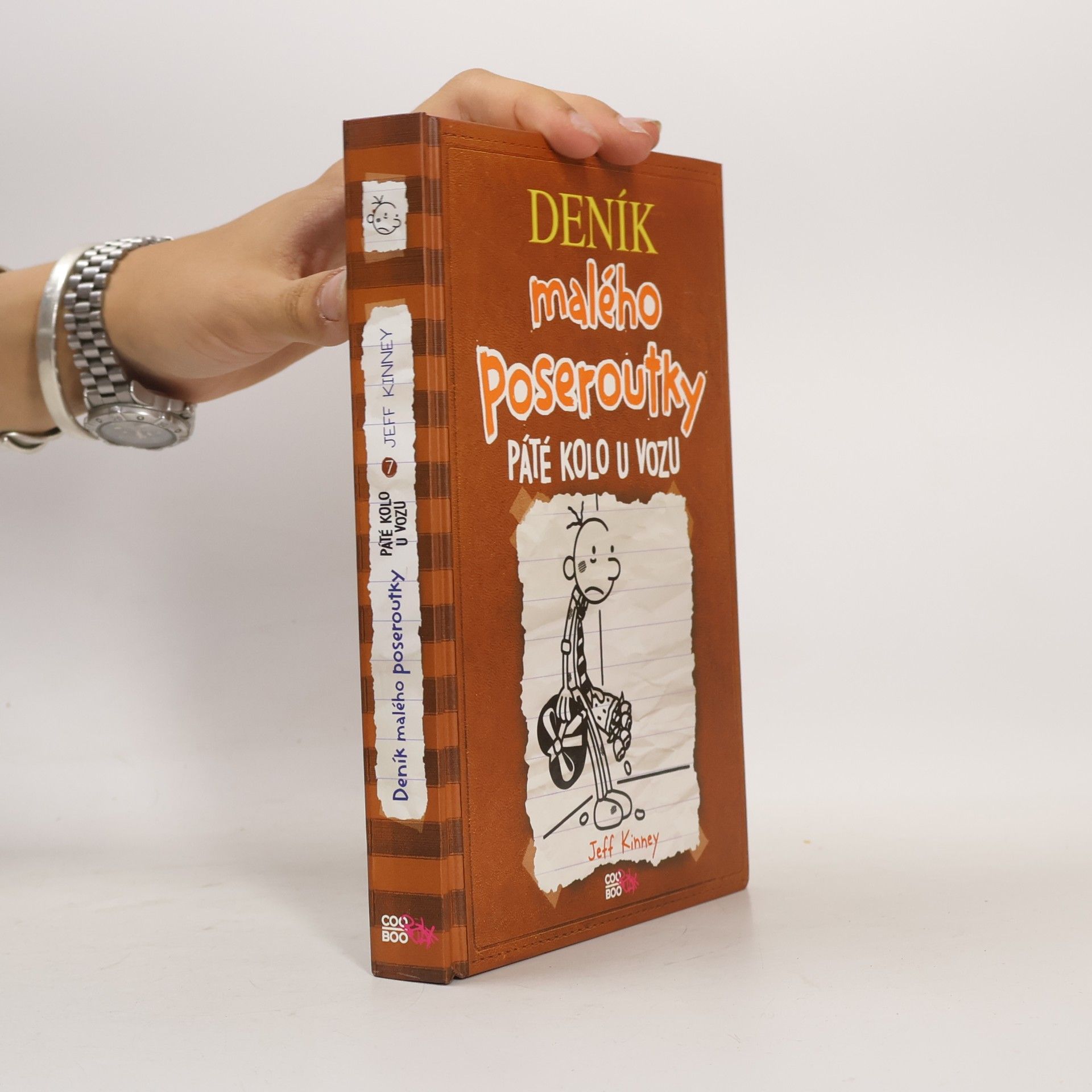 Jeff Kinney Deník malého poseroutky 7. Páté kolo u vozu