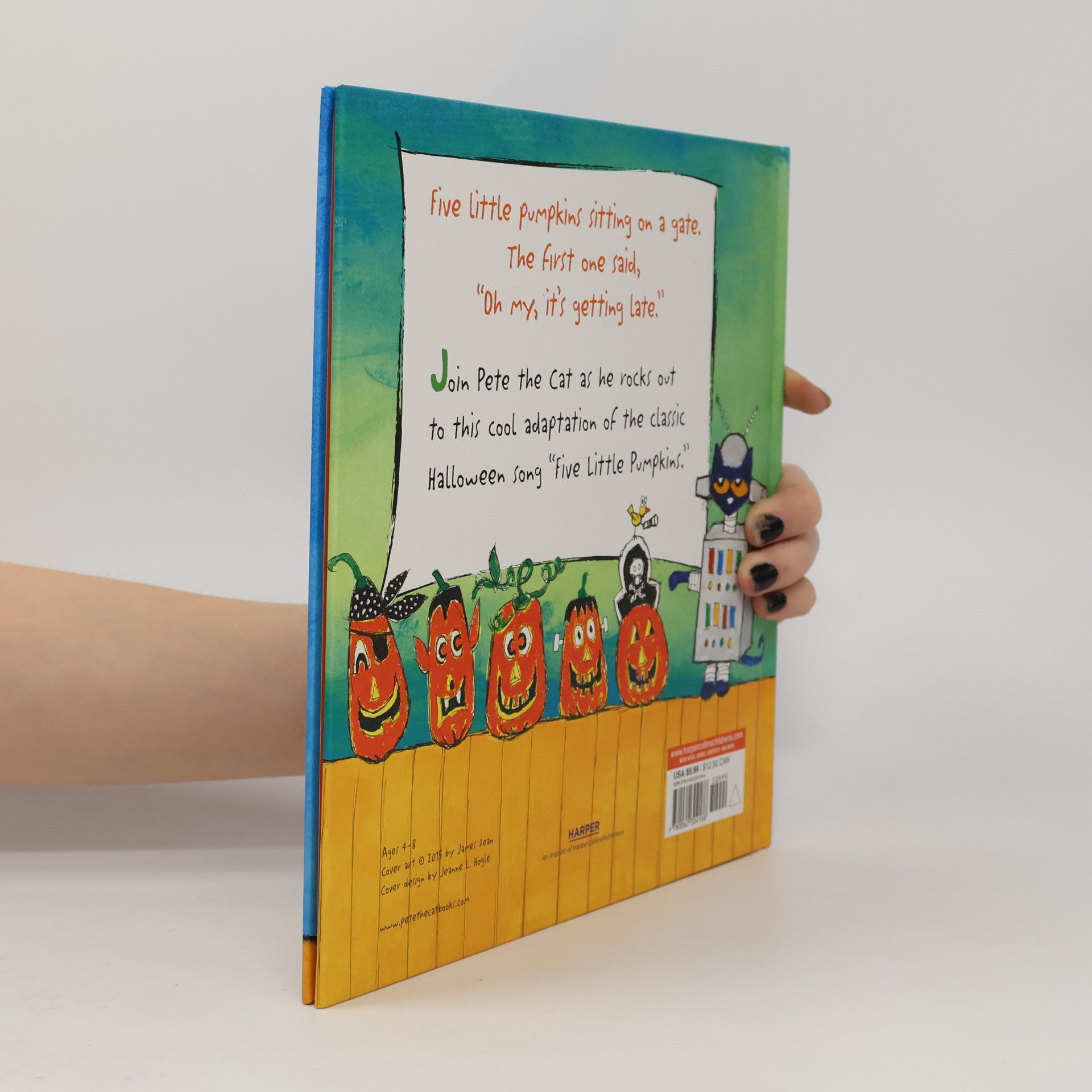 James Dean Pete the Cat: Five Little Pumpkins
