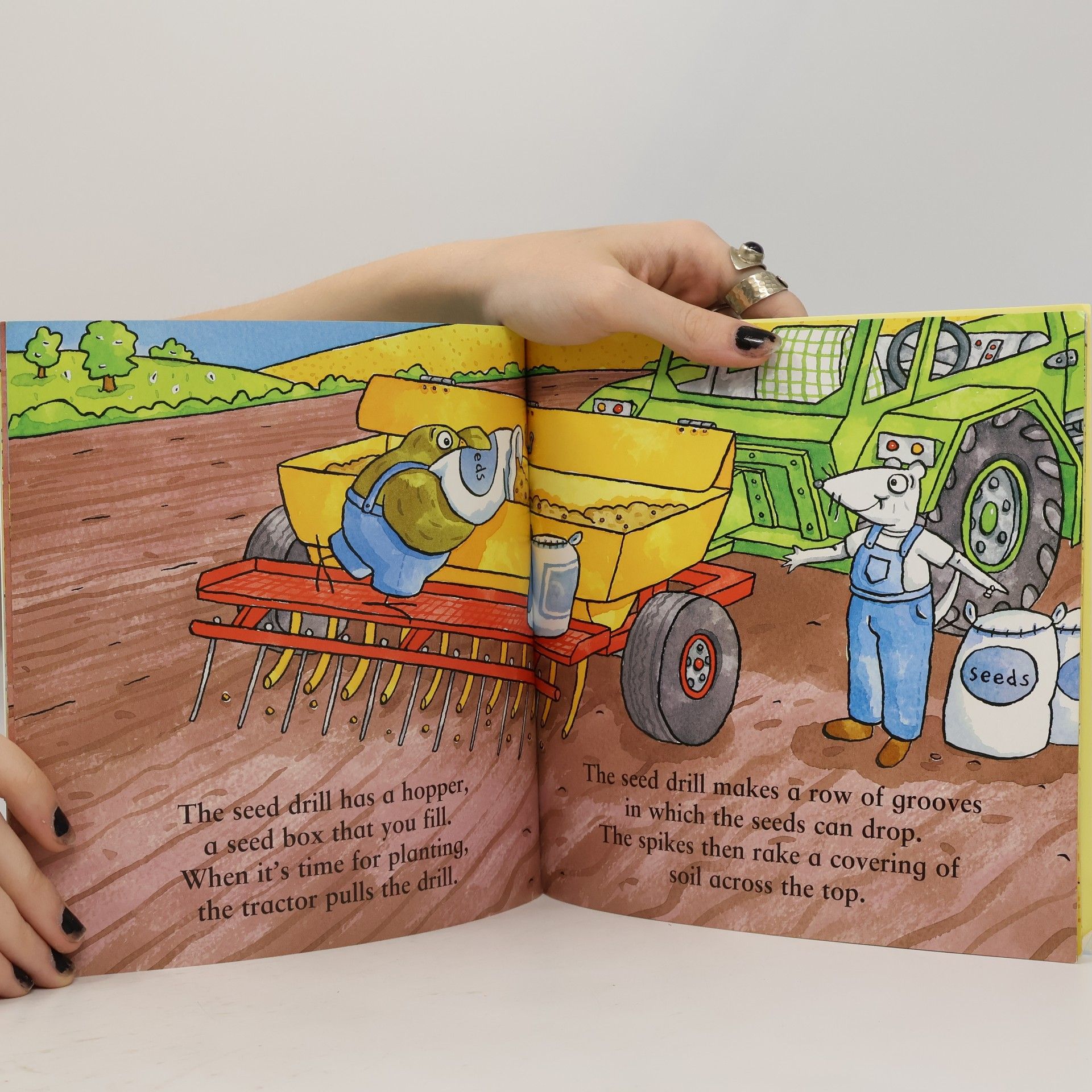 Tony Mitton Amazing Machines: Tremendous Tractors