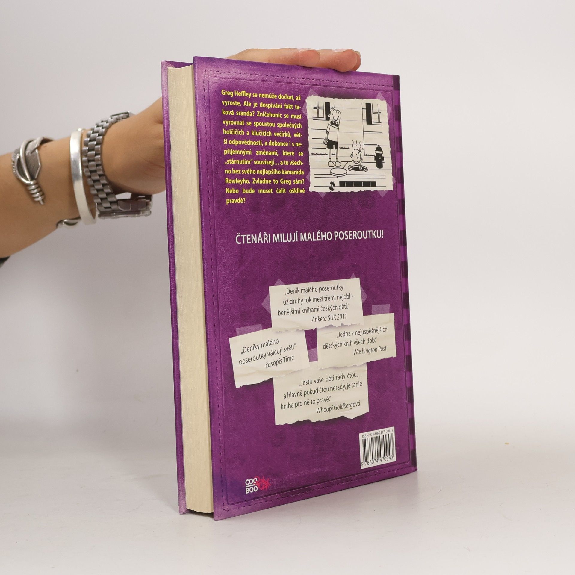 Jeff Kinney Deník malého poseroutky 5. Ošklivá pravda
