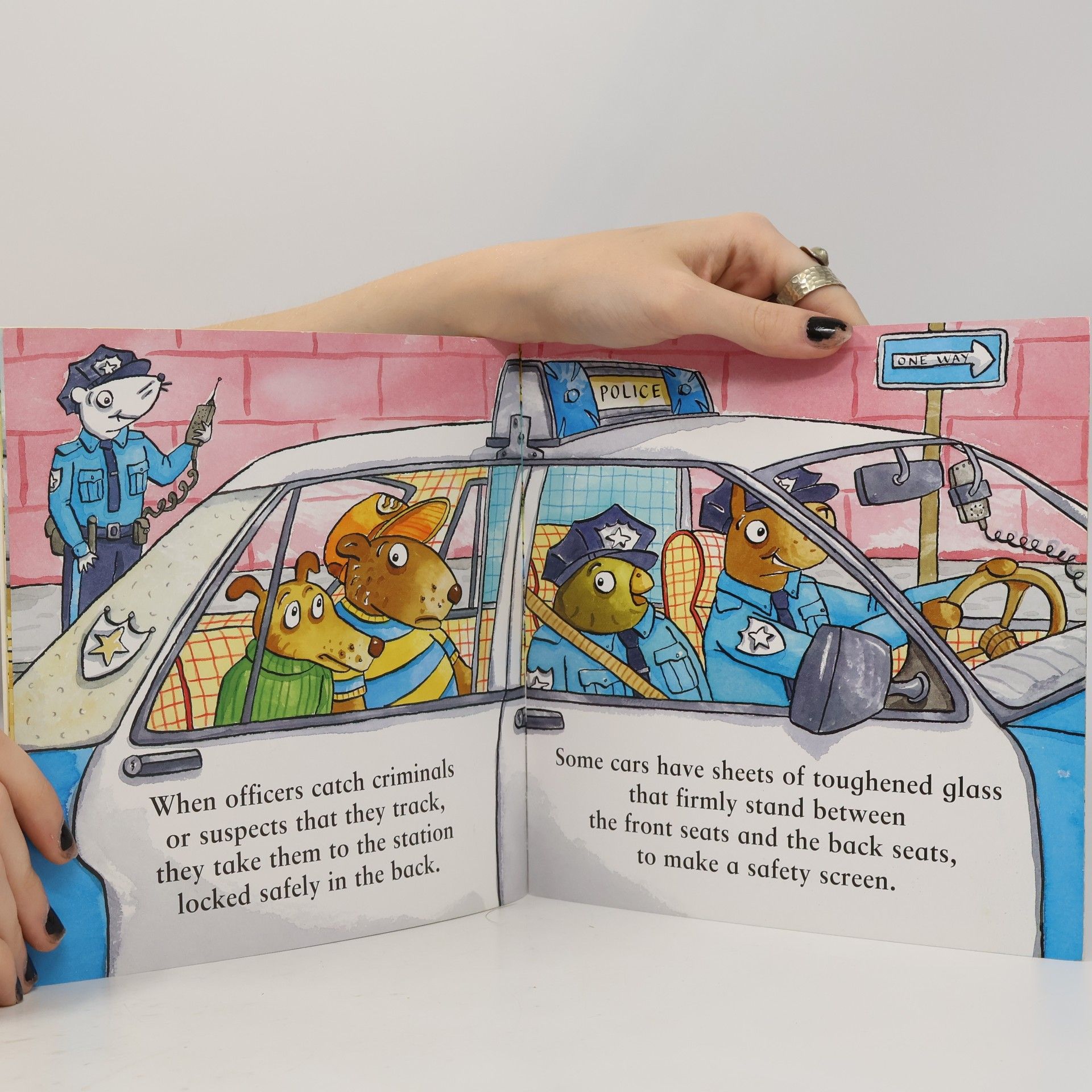 Tony Mitton Amazing Machines: Patrolling Police Cars