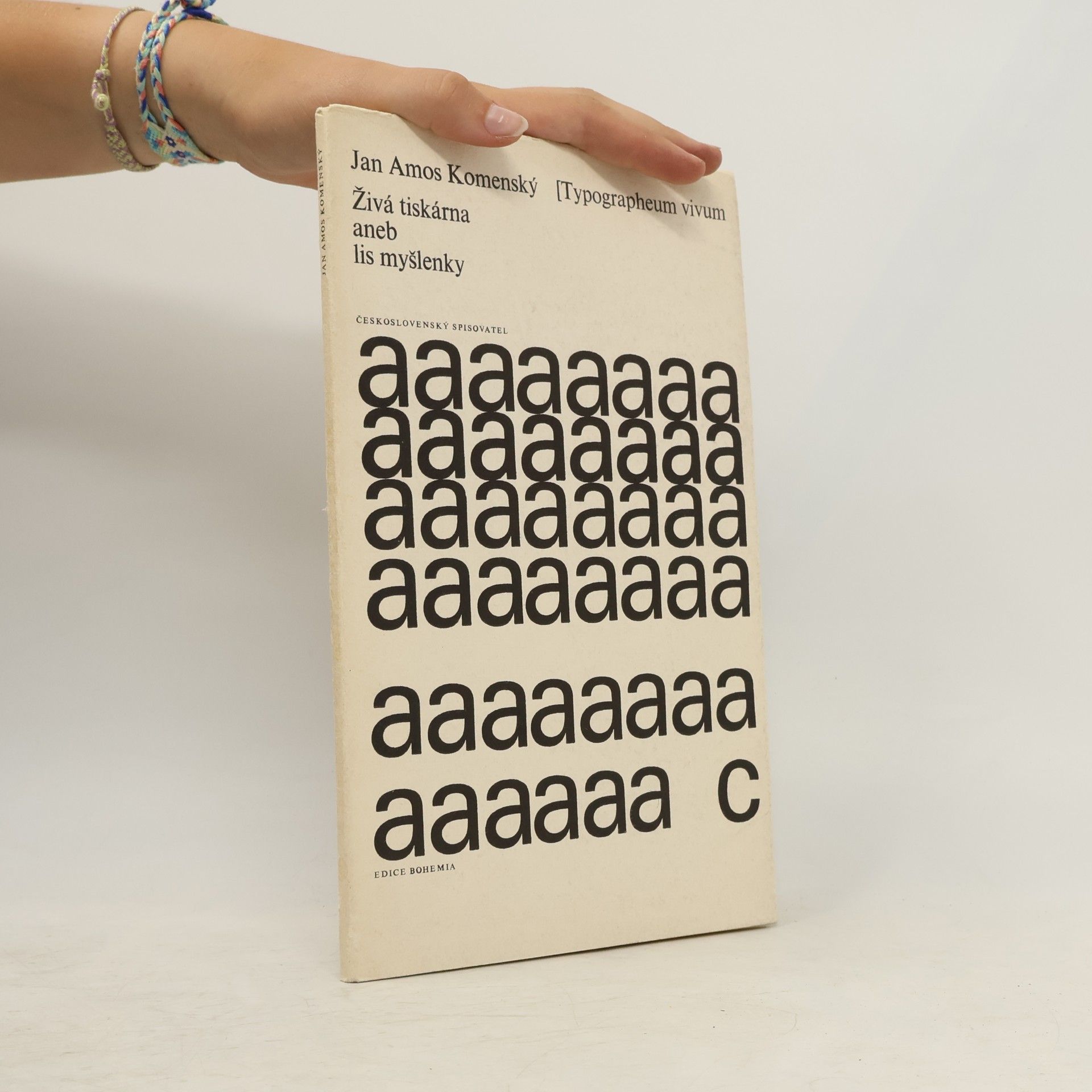 Jiří Šetlík Živá tiskárna, aneb, lis myšlenky : Typographeum vivum