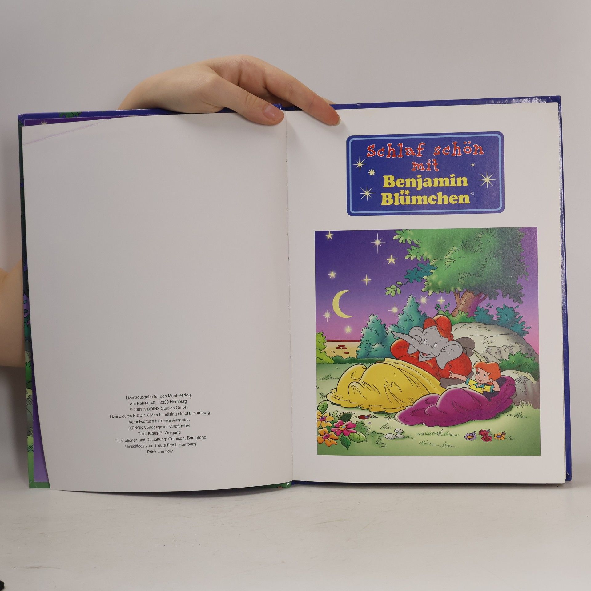 Autores varios Schlaf schön mit Benjamin Blümchen