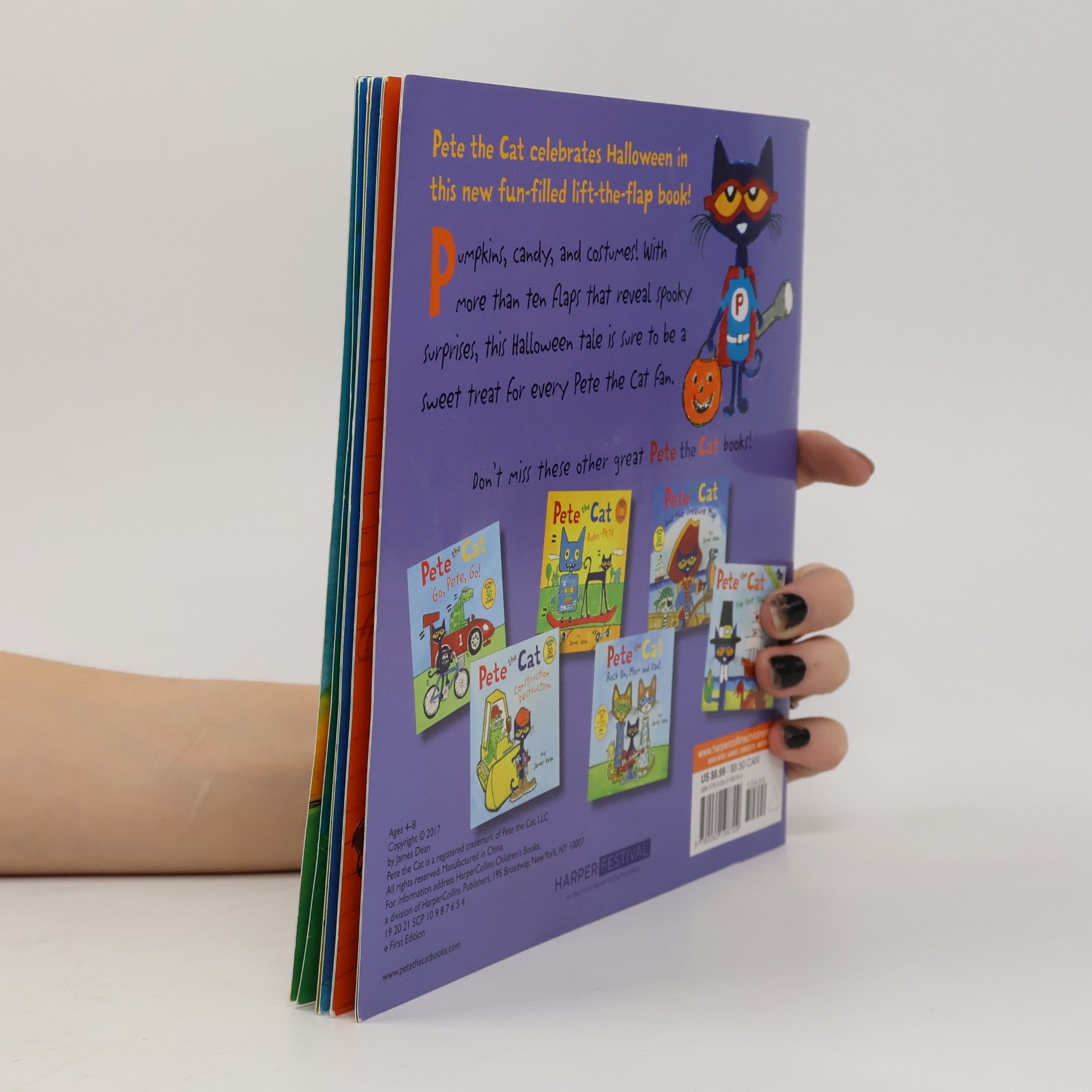James Dean Pete The Cat: Trick Or Pete: A Lift-The-Flap Book