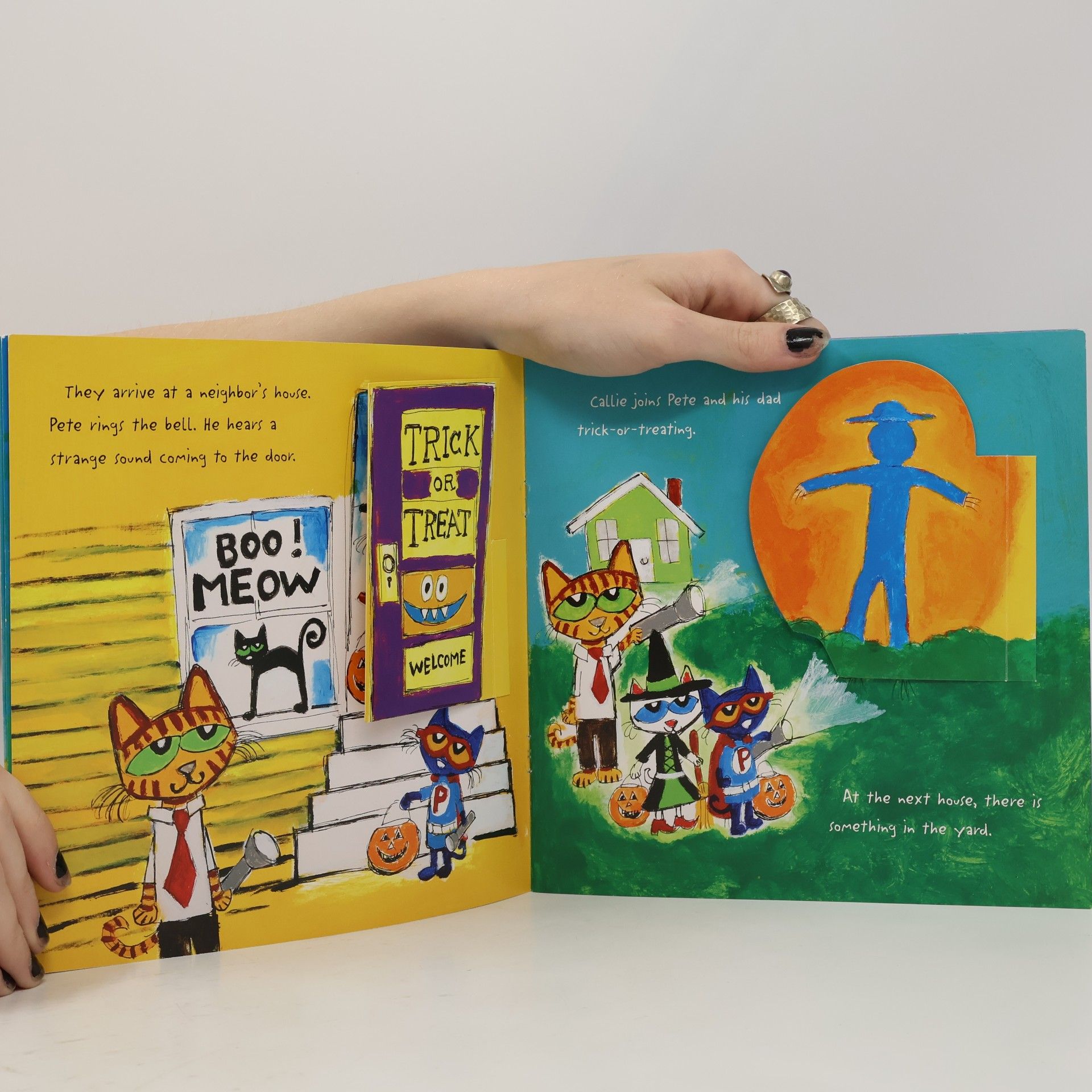James Dean Pete The Cat: Trick Or Pete: A Lift-The-Flap Book