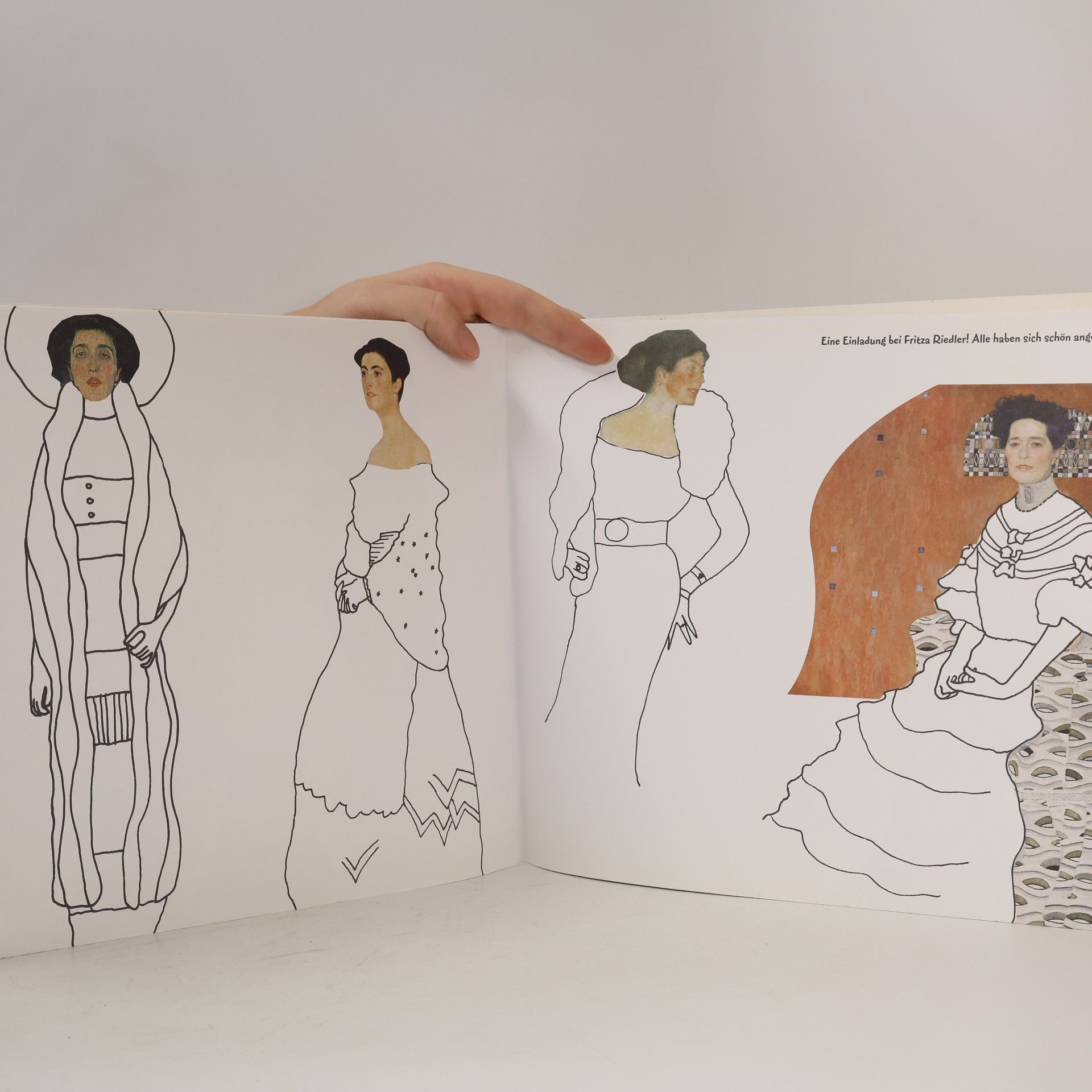 Christiane Weidemann Kunst-Malbuch Gustav Klimt