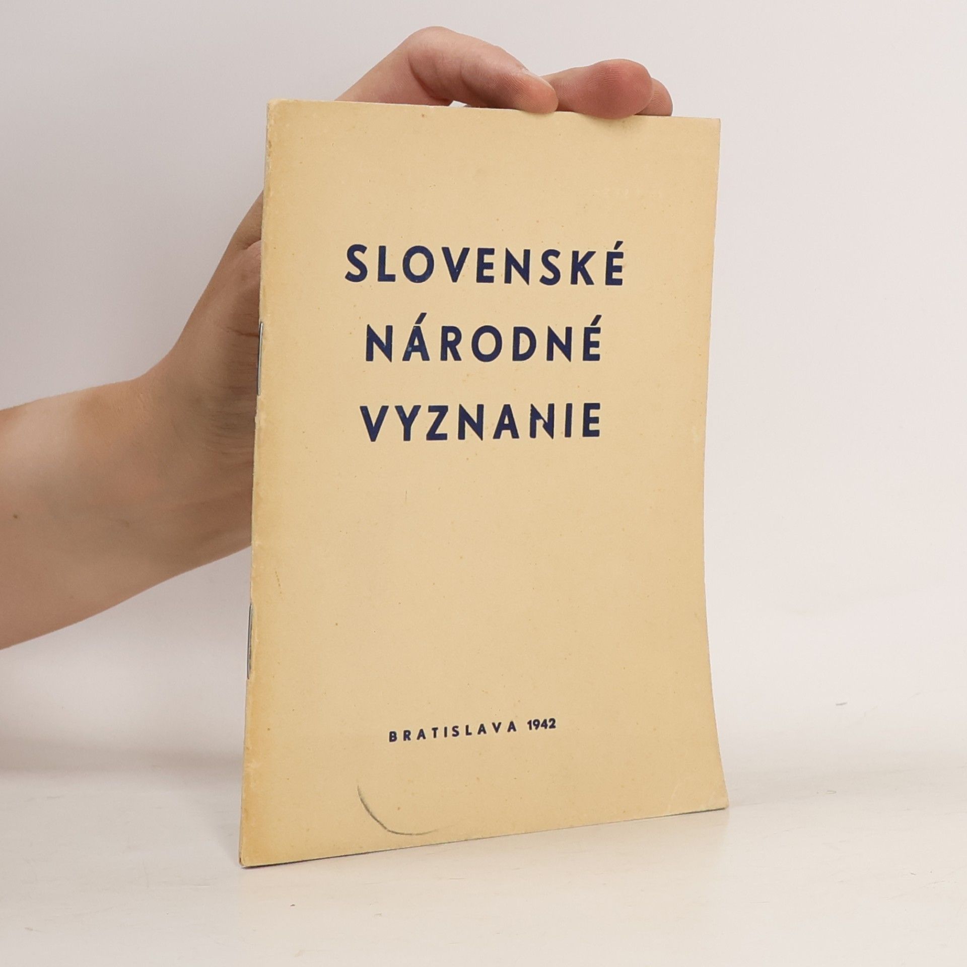Various authors Slovenské národné vyznanie