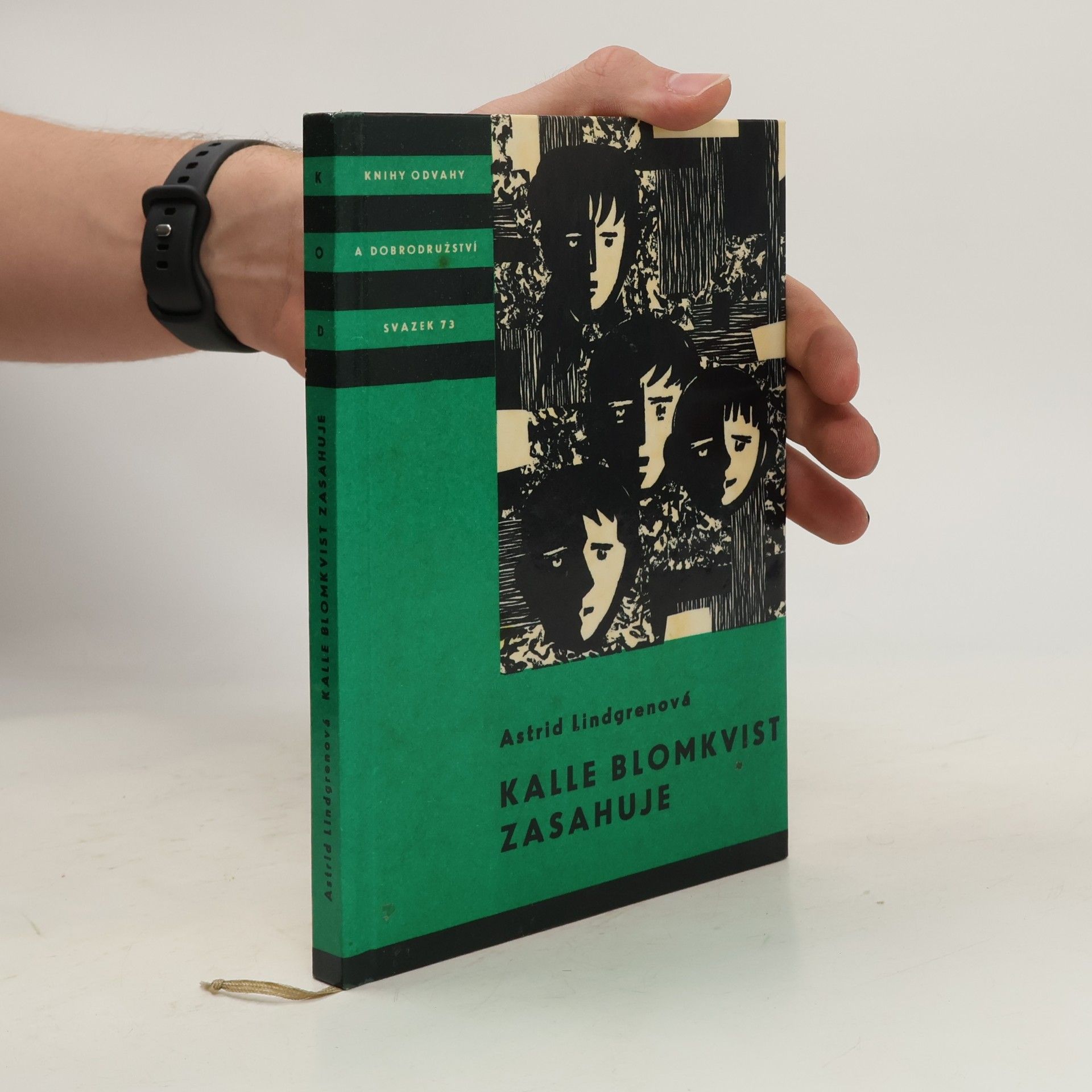Astrid Lindgren Kalle Blomkvist zasahuje