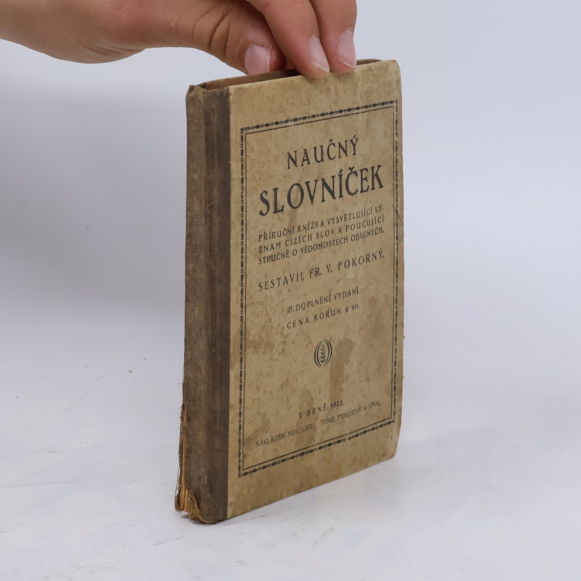 František Pokorný Naučný slovníček