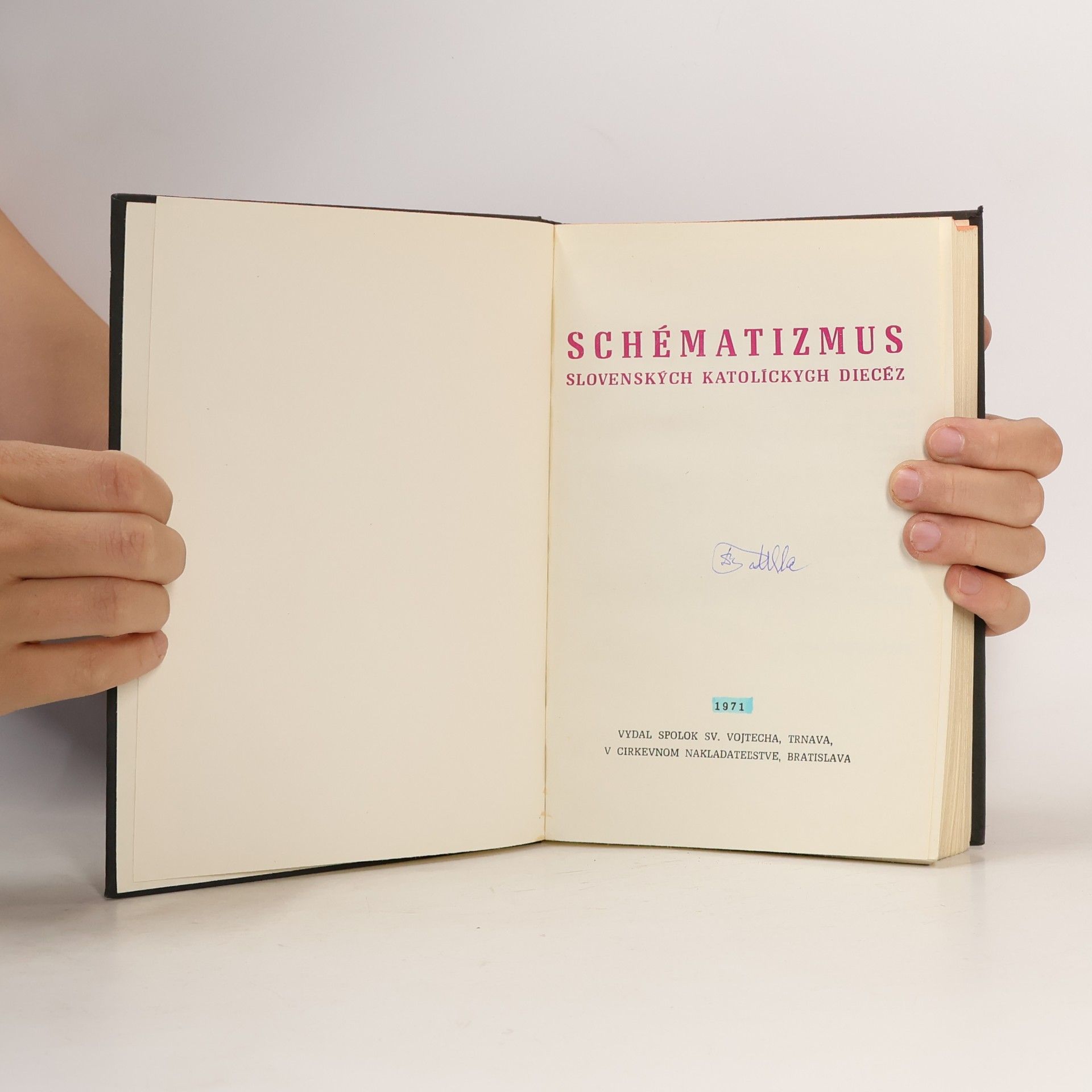 Autorenkollektiv Schematizmus slovenských katolíckych diecéz