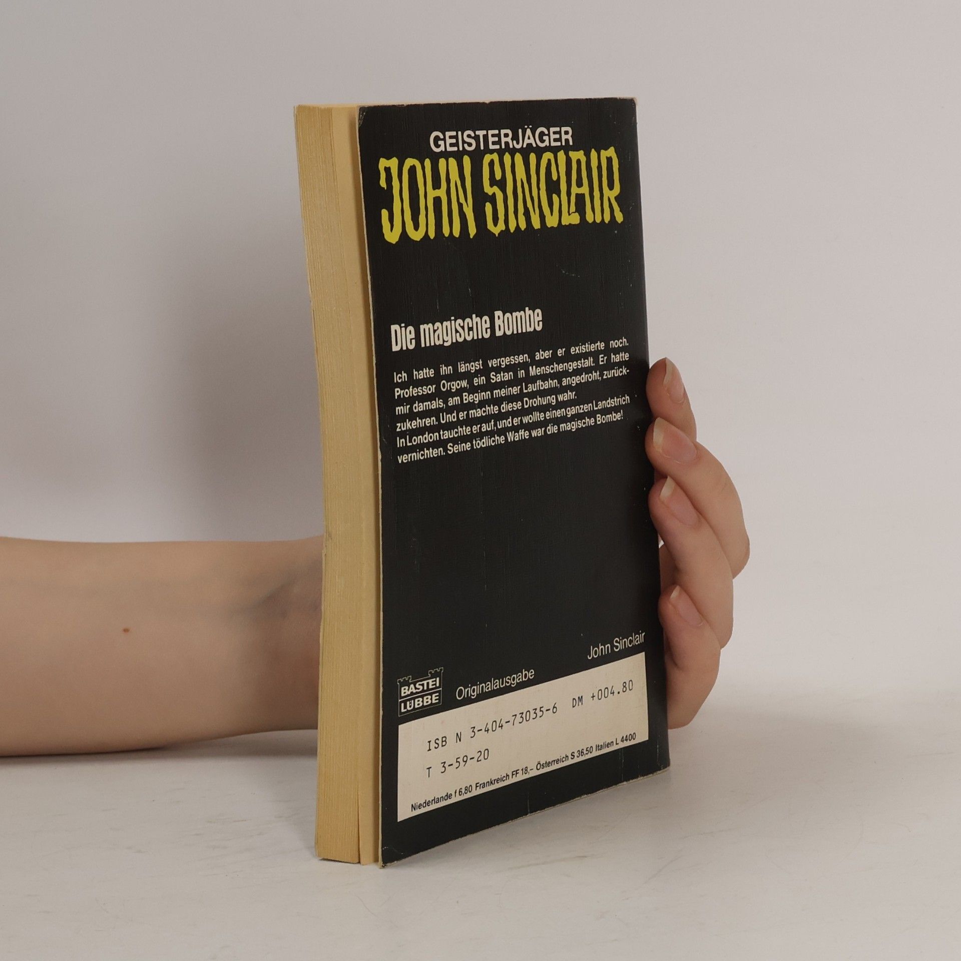 Jason Dark Geisterjäger John Sinclair - 480: Die magische Bombe
