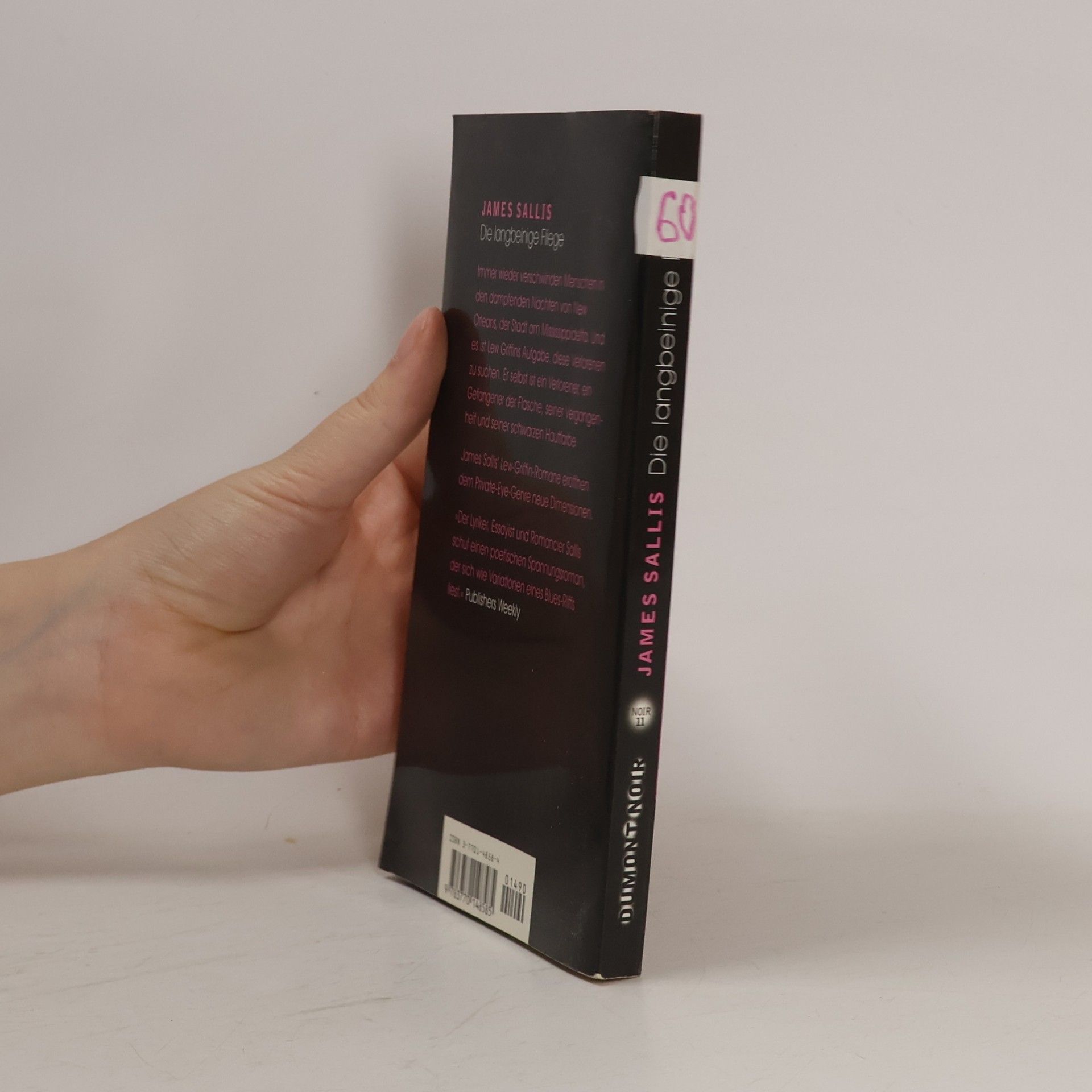 James Sallis Die langbeinige Fliege. DuMont Noir, Nr.11
