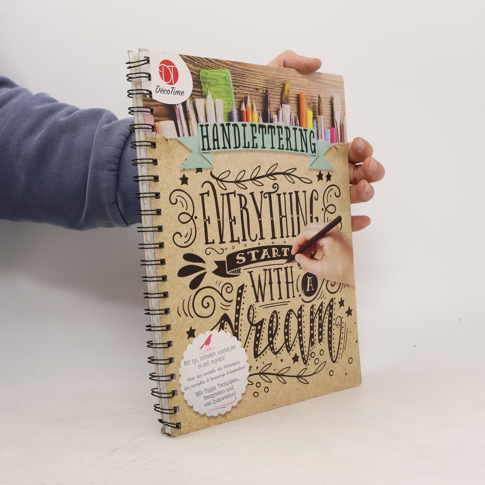 Various authors Handlettering – Everything starts with a dream