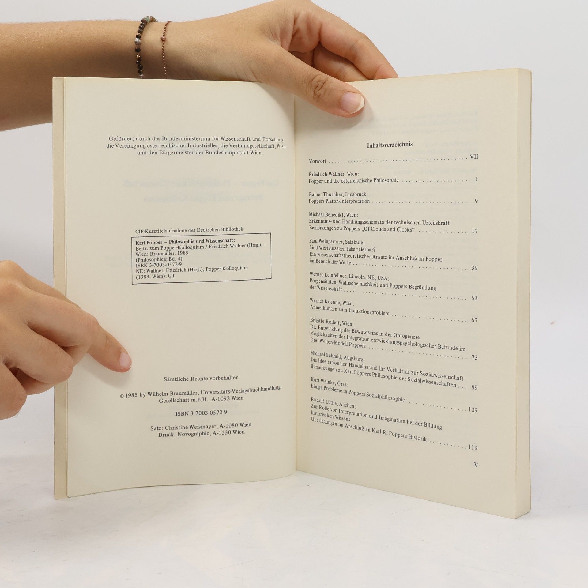 Karl Popper  Philosophie und Wissenschaft