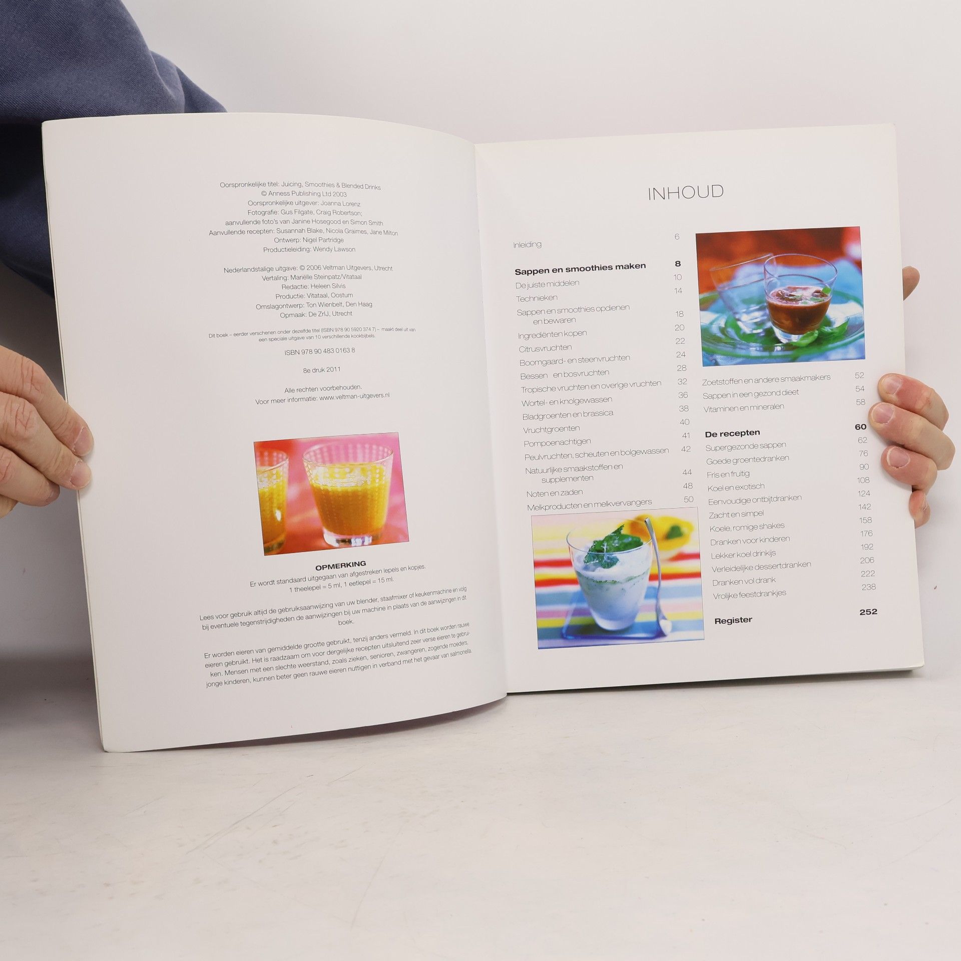 Suzannah Olivier De sap & smoothiebijbel: meer dan 160 gezonde en verfrissende sapjes, cocktails & smoothies