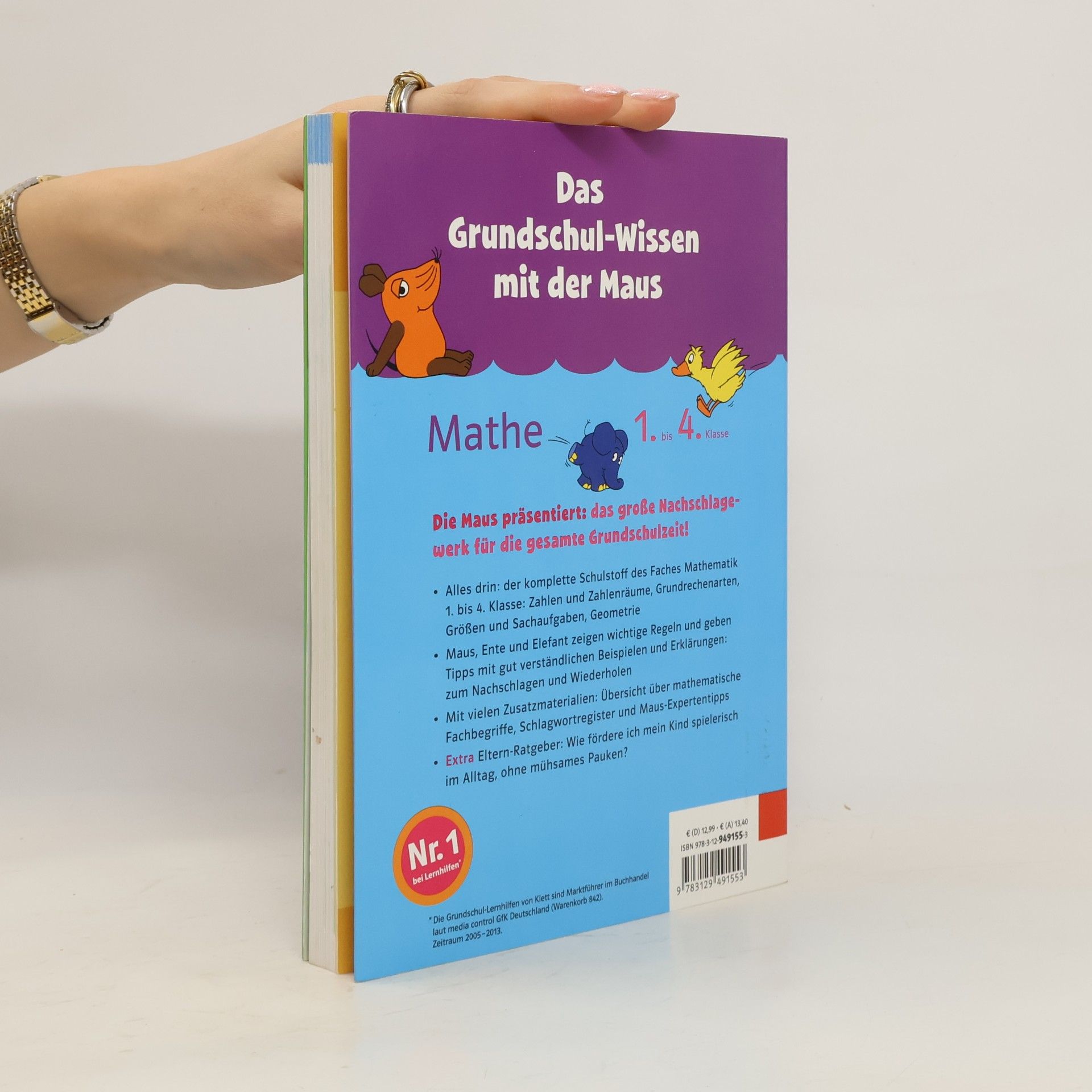 kolektiv Das Grundschul-Wissen mit der Maus - Mathe 1.-4. Klasse