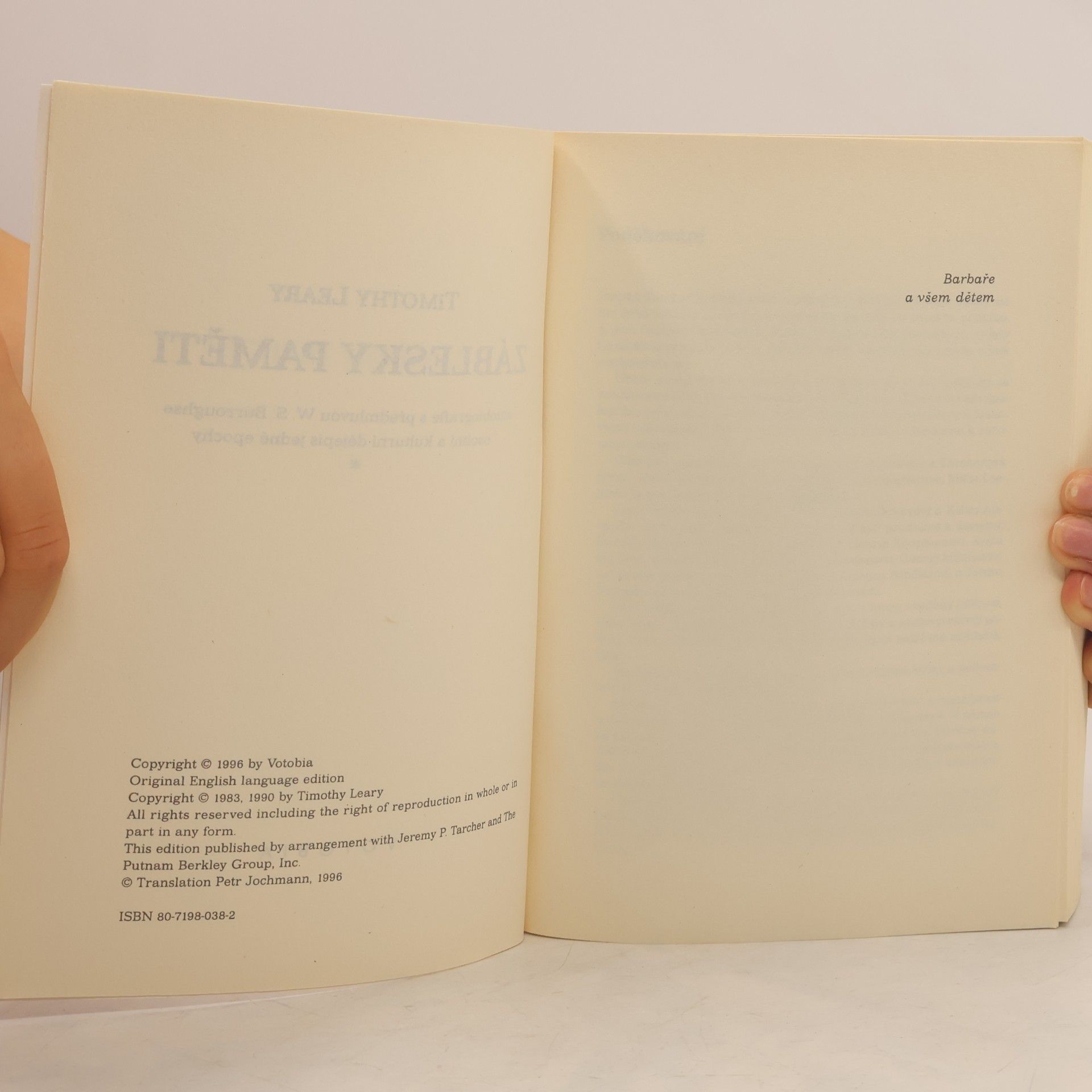 Timothy Leary Záblesky paměti