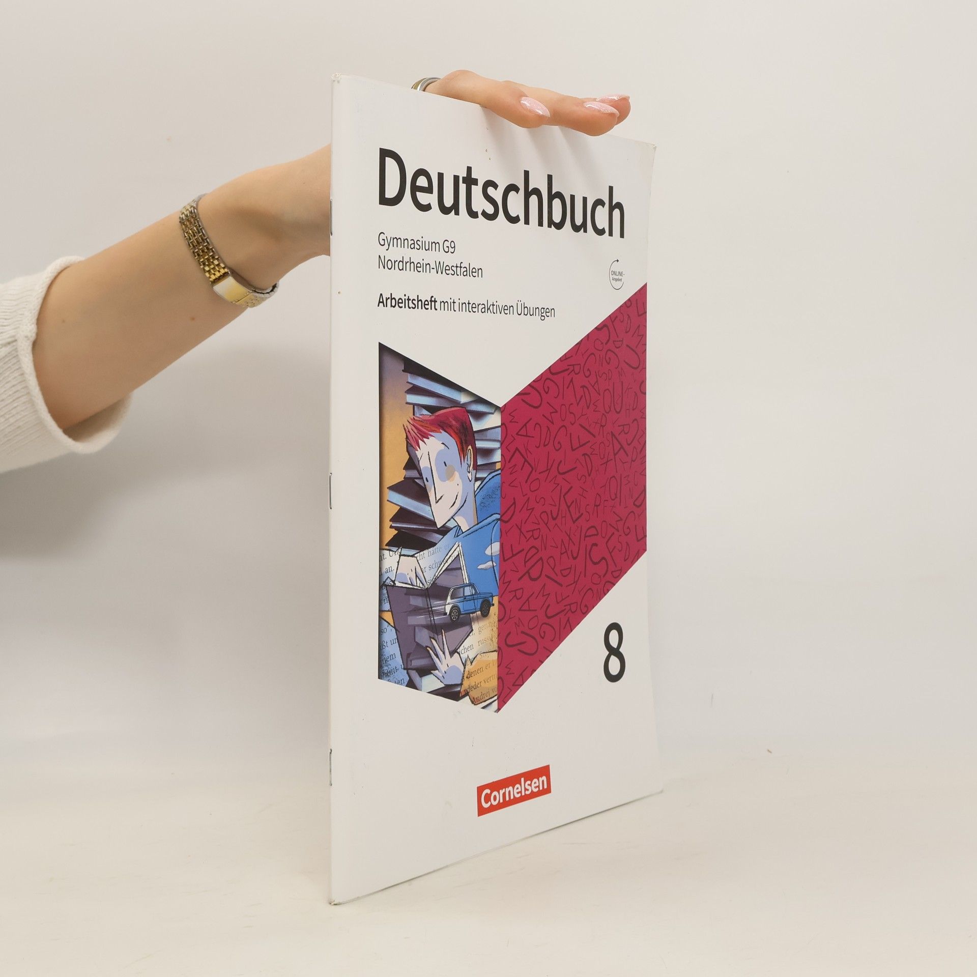 Cordula Grunow-Erdmann Deutschbuch Gymnasium 8. Schuljahr - Nordrhein-Westfalen - Arbeitsheft mit interaktiven Übungen online