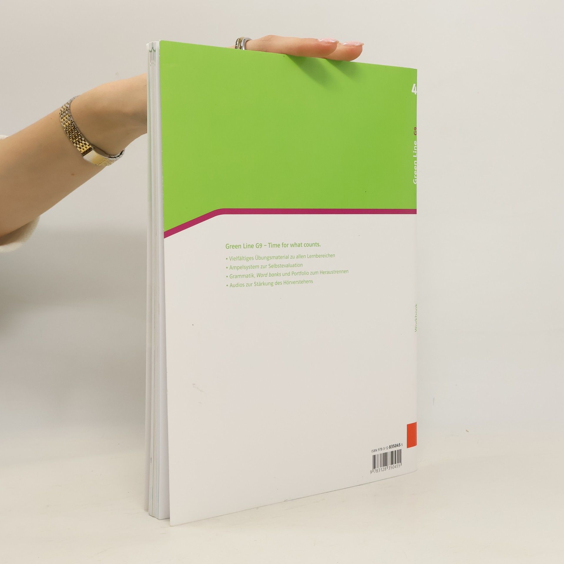 Green Line 4 G9: Workbook mit Mediensammlung Klasse 8 (Green Line G9. Ausgabe ab 2019)