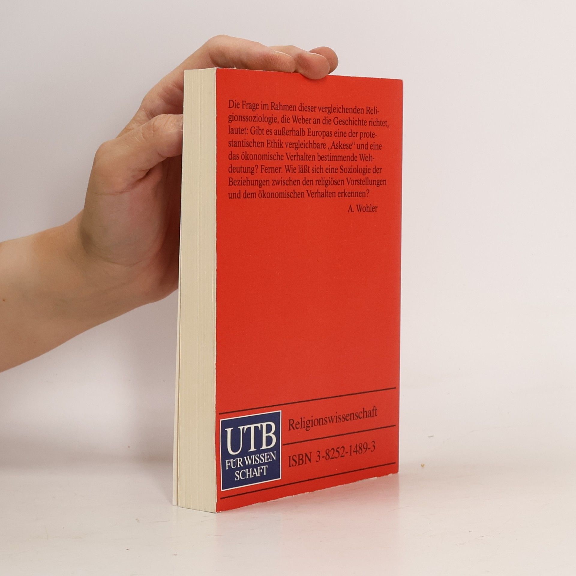 Marianne Weber UTB - 2: Gesammelte Aufsätze zur Religionssoziologie