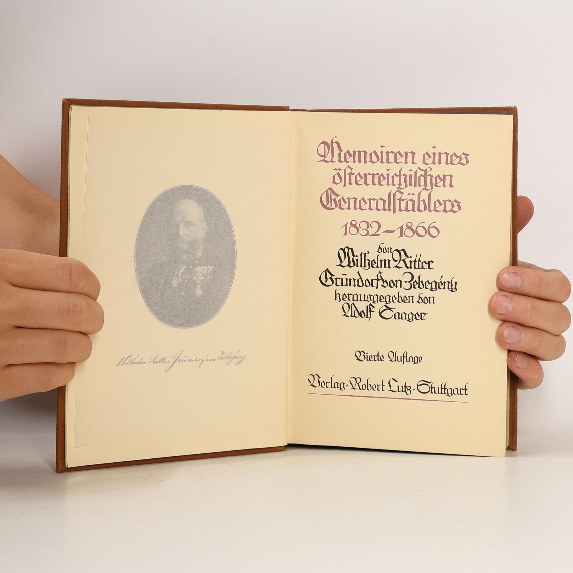 Autorenkollektiv Memoiren eines österreichischen Generalstäblers, 1832-1866