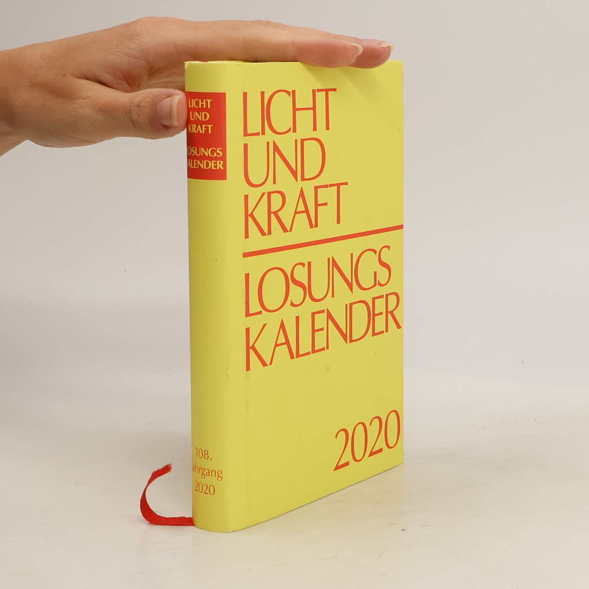 Thomas Gauger Licht und Kraft/Losungskalender 2020 Buchausgabe gebunden
