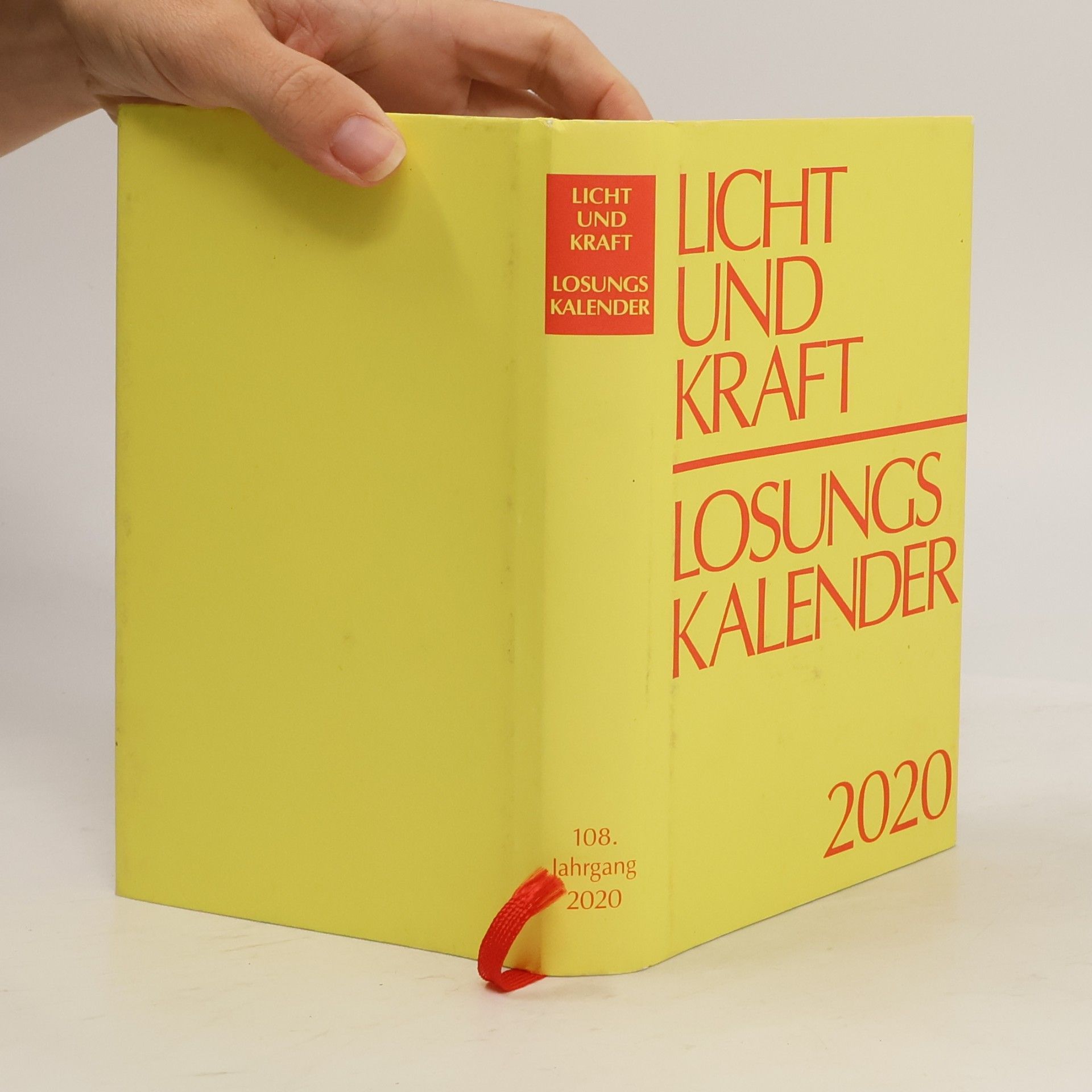 Thomas Gauger Licht und Kraft/Losungskalender 2020 Buchausgabe gebunden