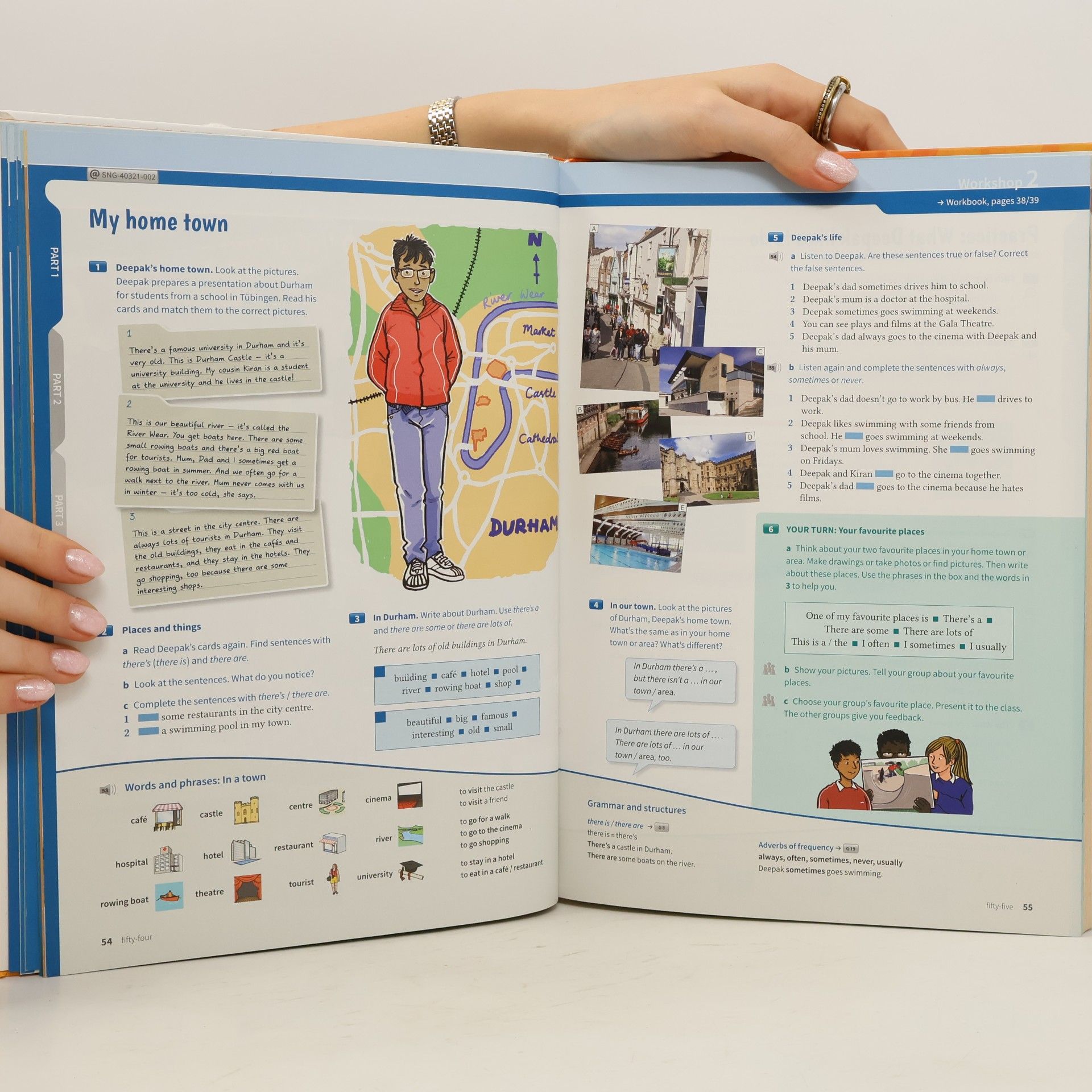 Baker, David On Track - Englisch für Gymnasien: Schulbuch 1