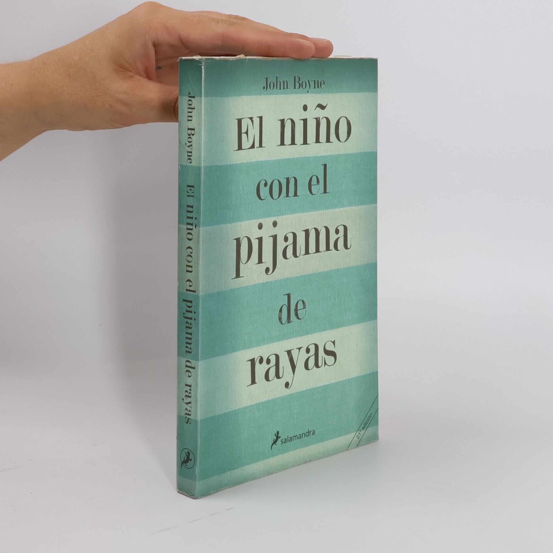 John Boyne El niňo con el pijama de rayas